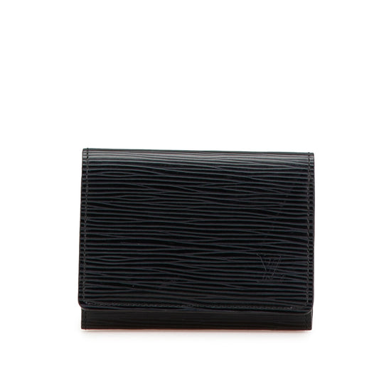 Louis Vuitton Epi Coin Purse Black