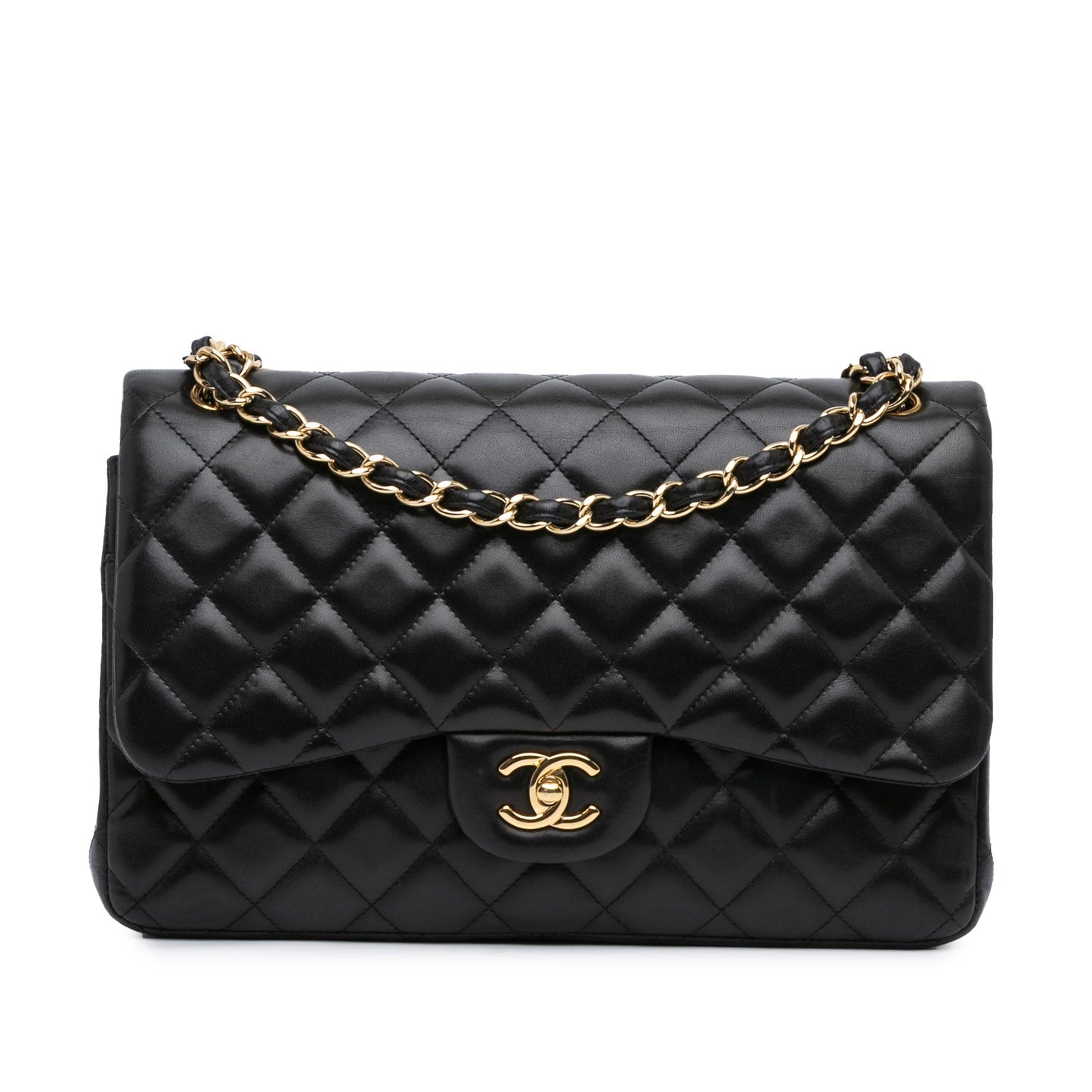 Chanel Jumbo Classic Lambskin Double Flap Black