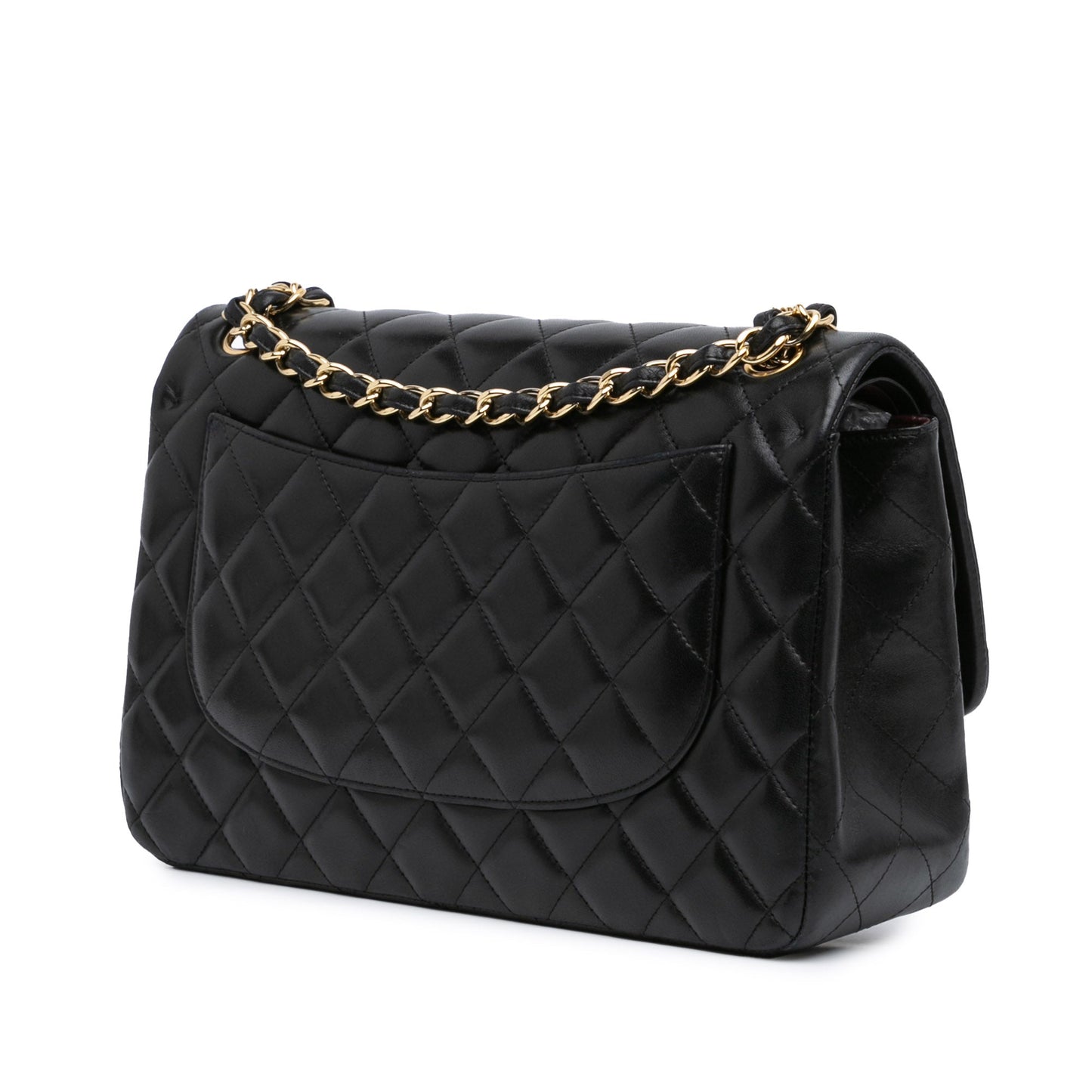 Chanel Jumbo Classic Lambskin Double Flap Black