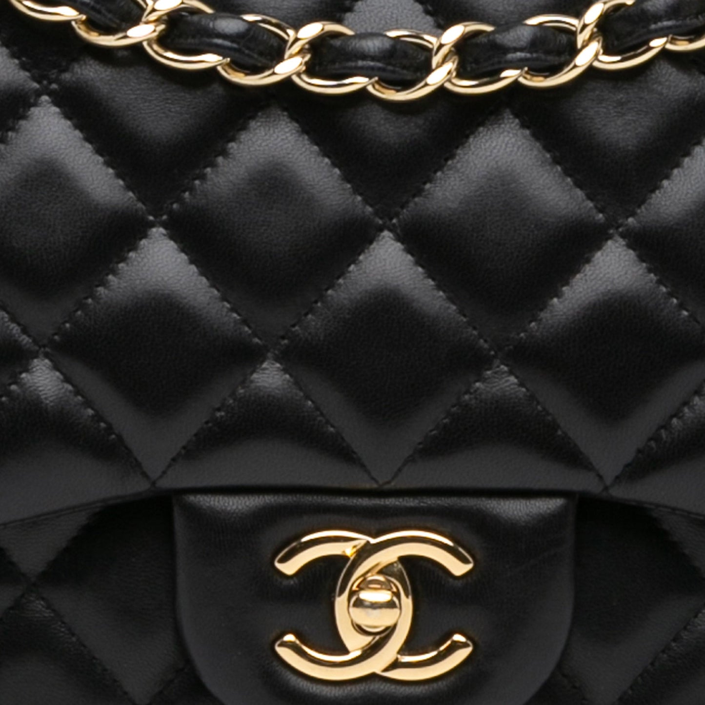 Chanel Jumbo Classic Lambskin Double Flap Black