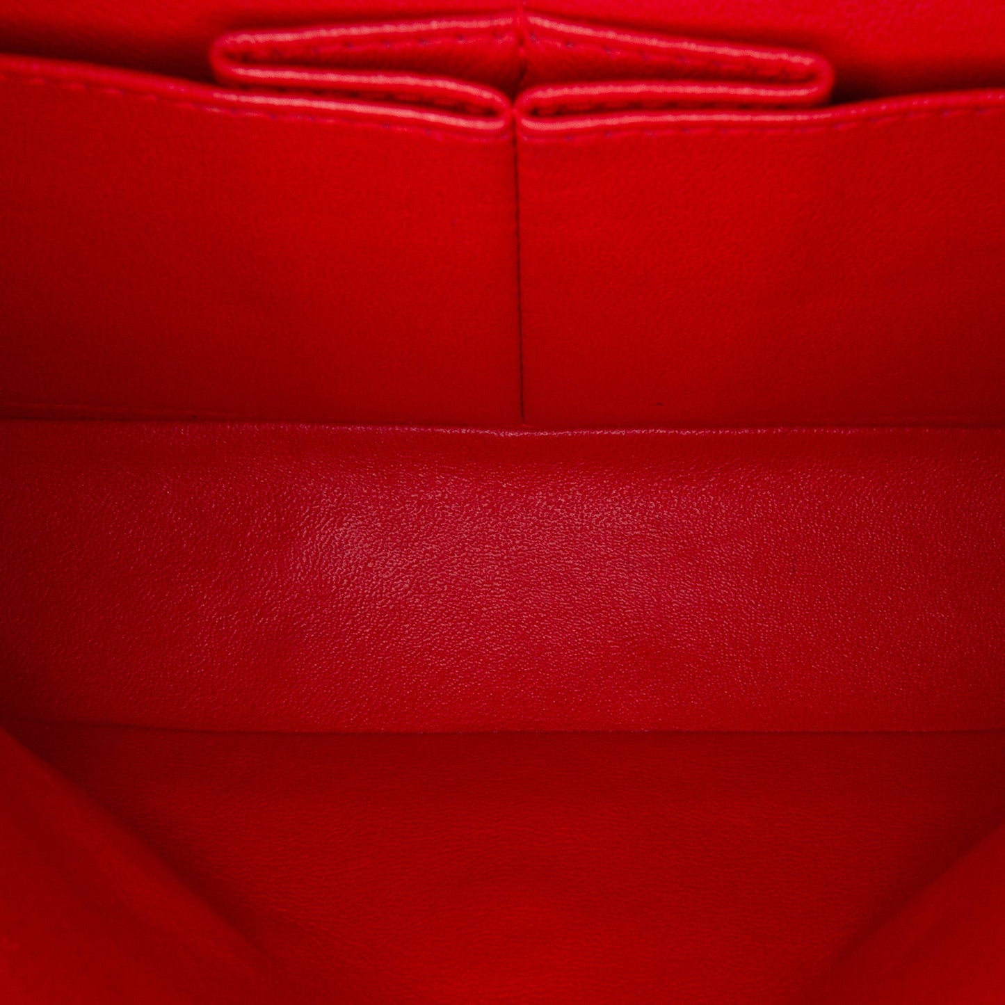 Chanel Medium Classic Jersey Double Flap Red