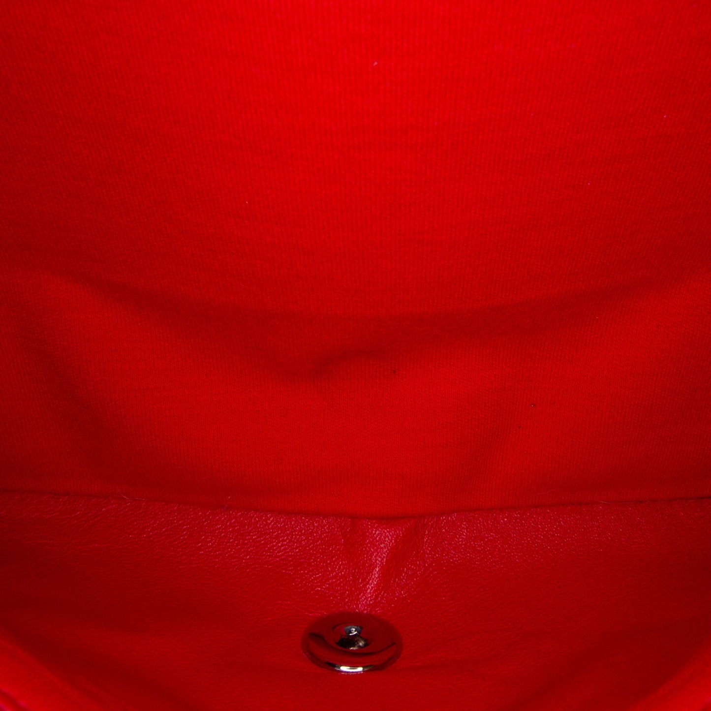 Chanel Medium Classic Jersey Double Flap Red