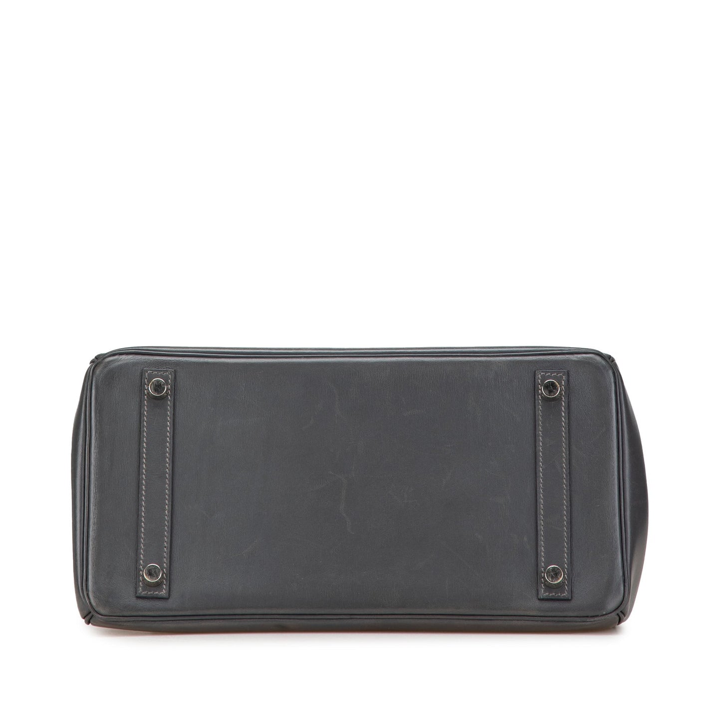 Hermès Box Calf Birkin Retourne 30 Gray