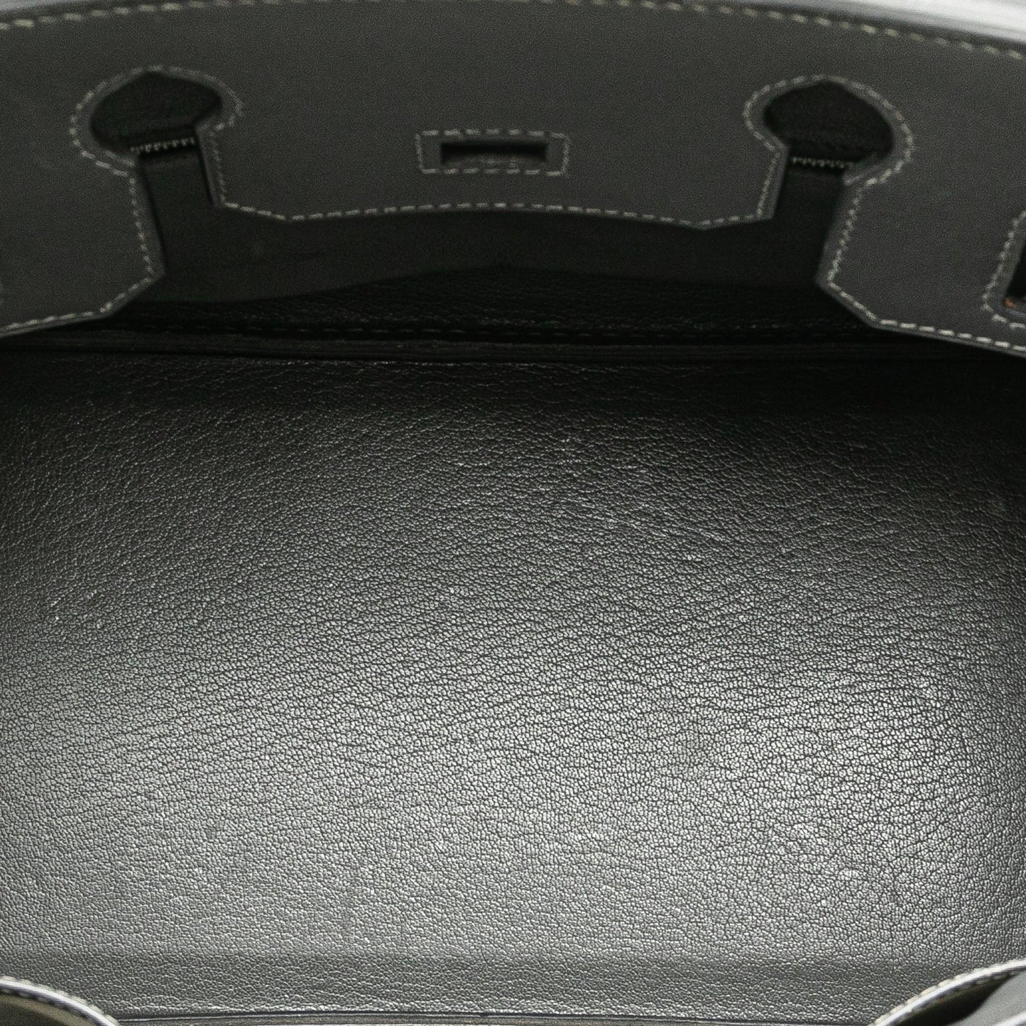 Hermès Box Calf Birkin Retourne 30 Gray