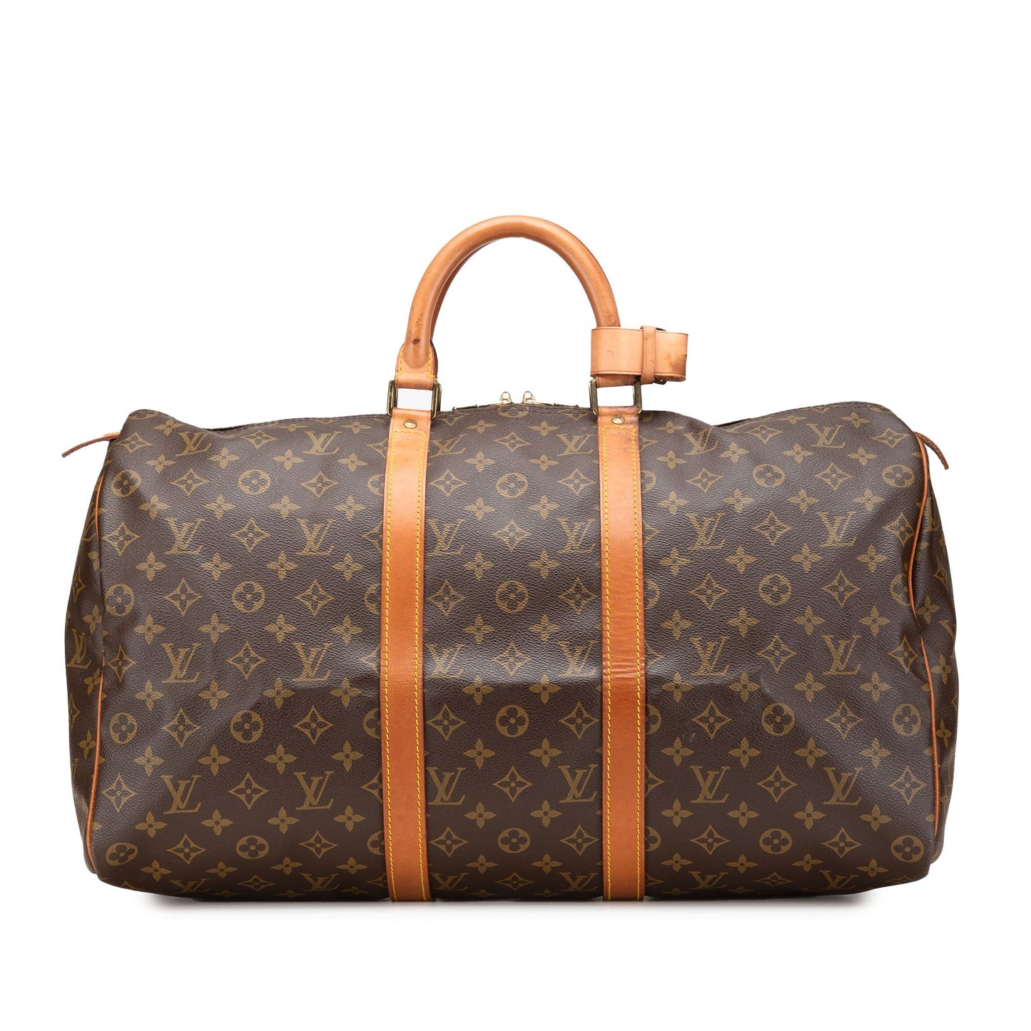 Louis Vuitton Monogram Keepall 50 Brown