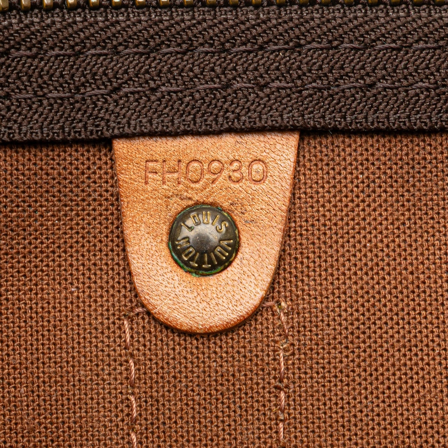 Louis Vuitton Monogram Keepall 50 Brown