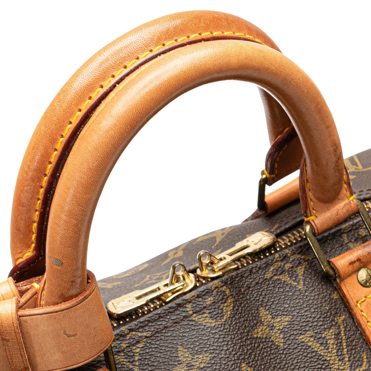 Louis Vuitton Monogram Keepall 50 Brown