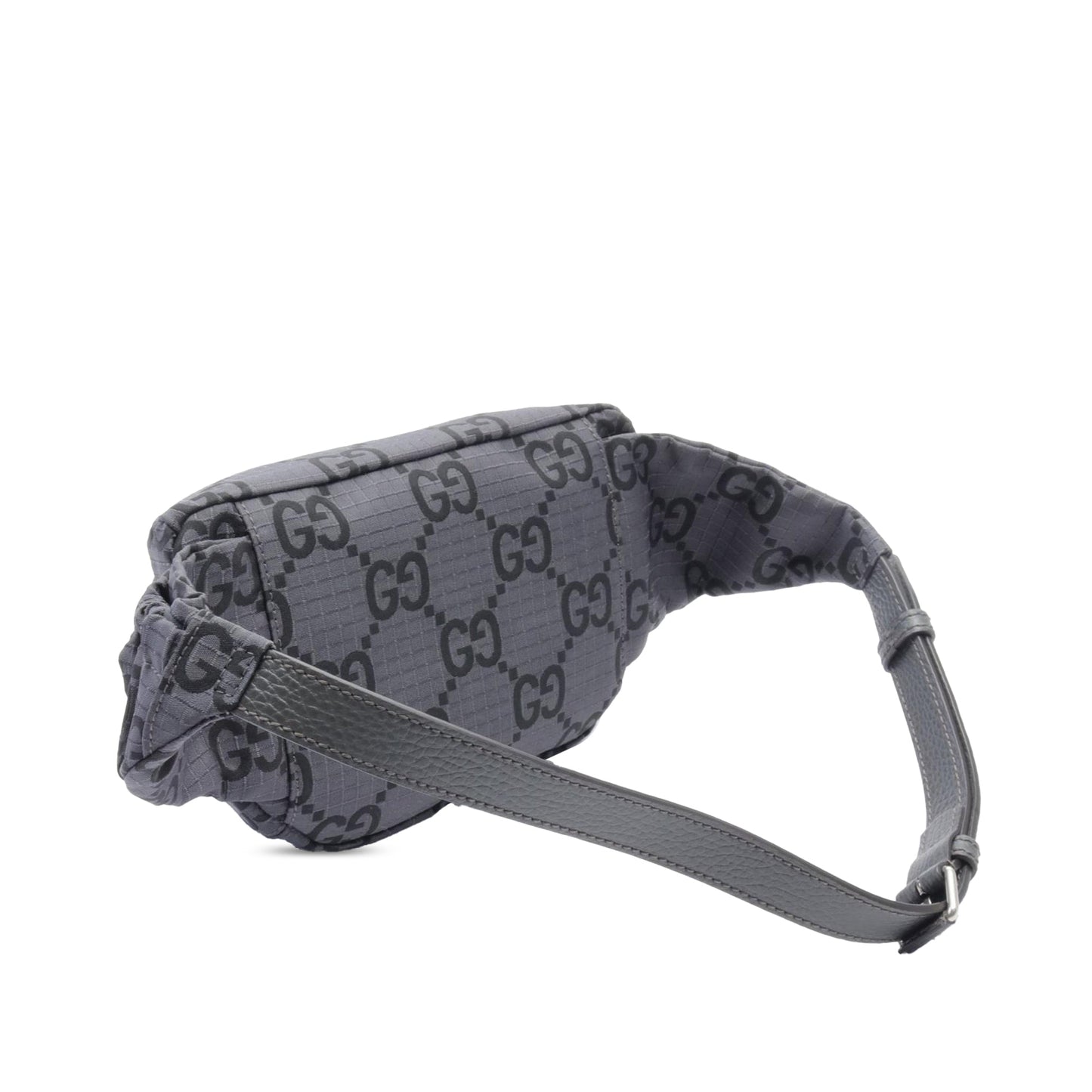 Gucci GG Nylon Ripstop Belt Bag Gray