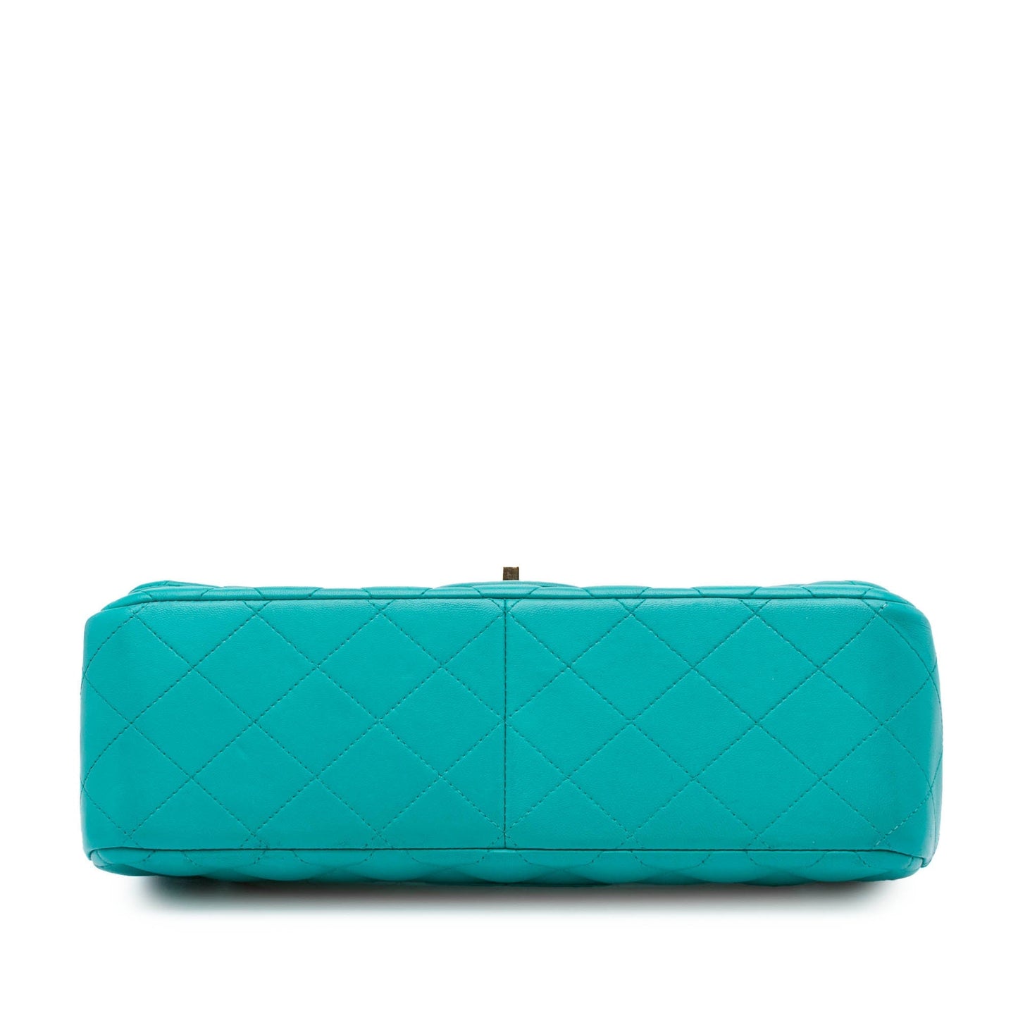 Chanel Jumbo Classic Lambskin Double Flap Blue