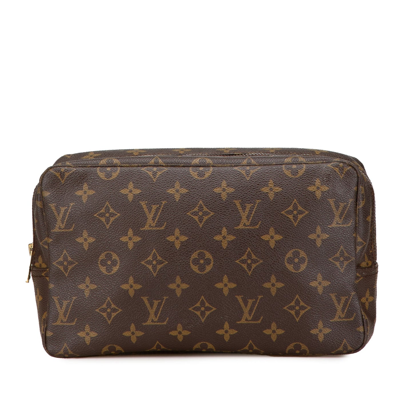 Louis Vuitton Monogram Trousse Toilette 28 Brown