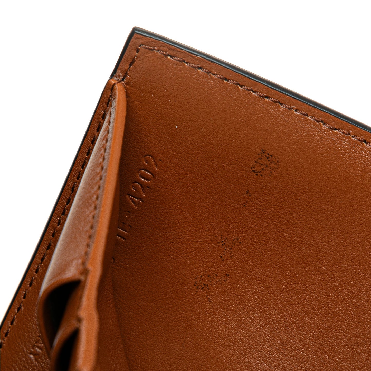 Celine Triomphe Canvas Tri-fold Wallet Brown