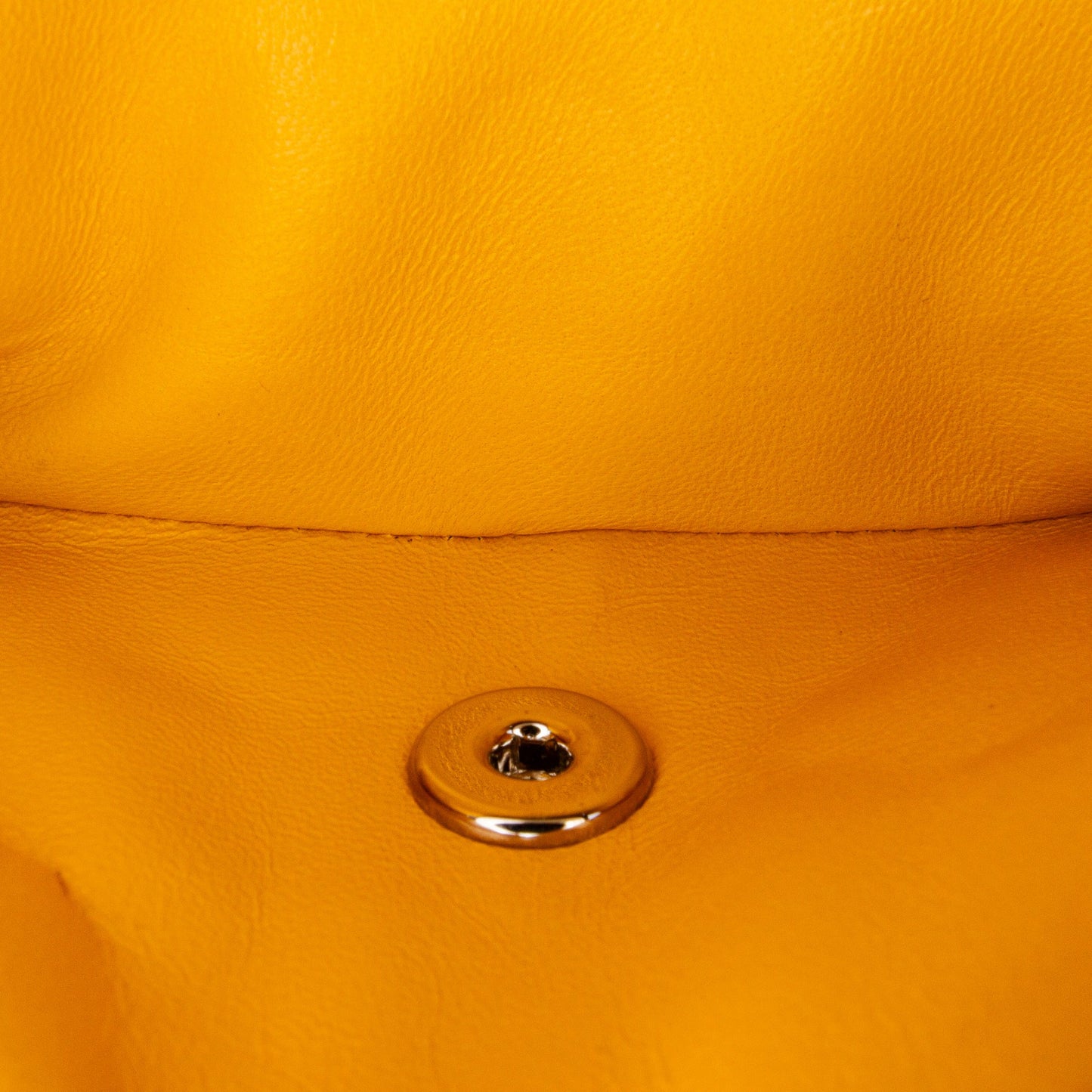 Chanel Small Classic Lambskin Double Flap Yellow