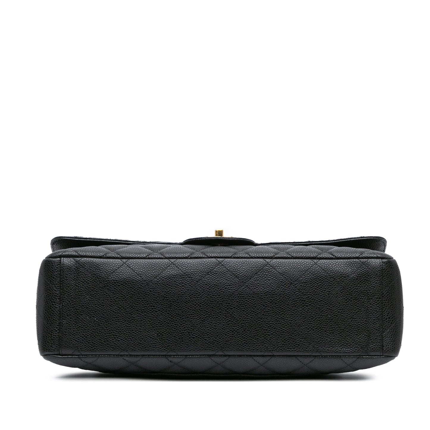Chanel Maxi Classic Caviar Single Flap Black
