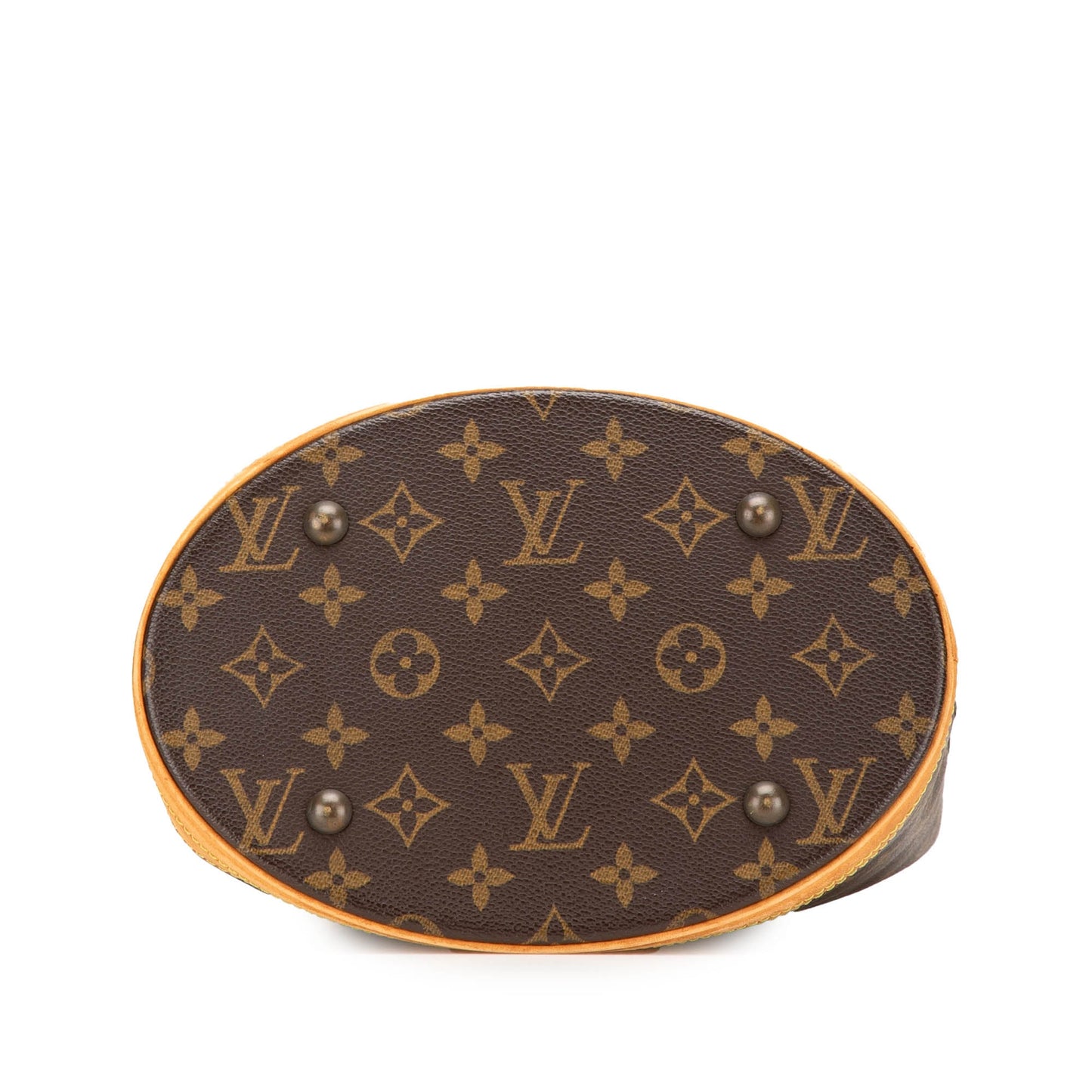 Louis Vuitton Monogram Petit Bucket Brown