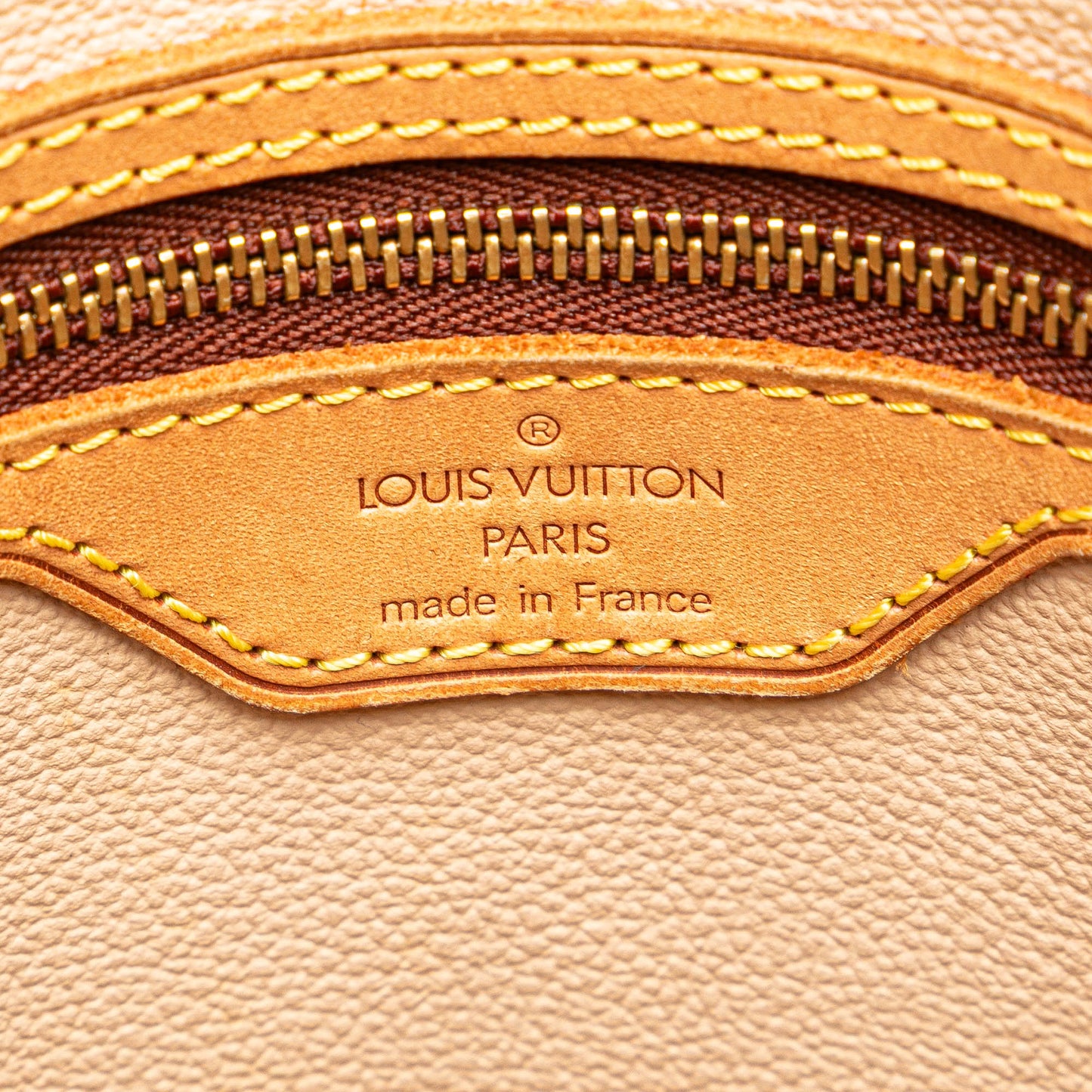 Louis Vuitton Monogram Petit Bucket Brown
