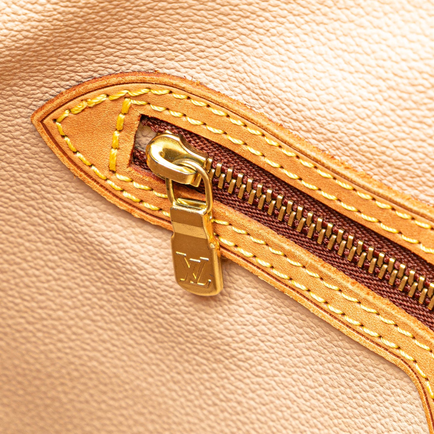 Louis Vuitton Monogram Petit Bucket Brown