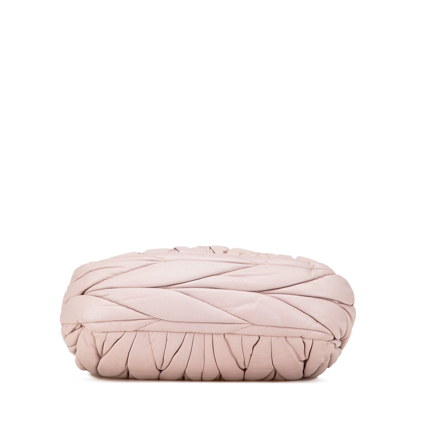 Miu Miu Matelasse Nappa Coffer Satchel Pink