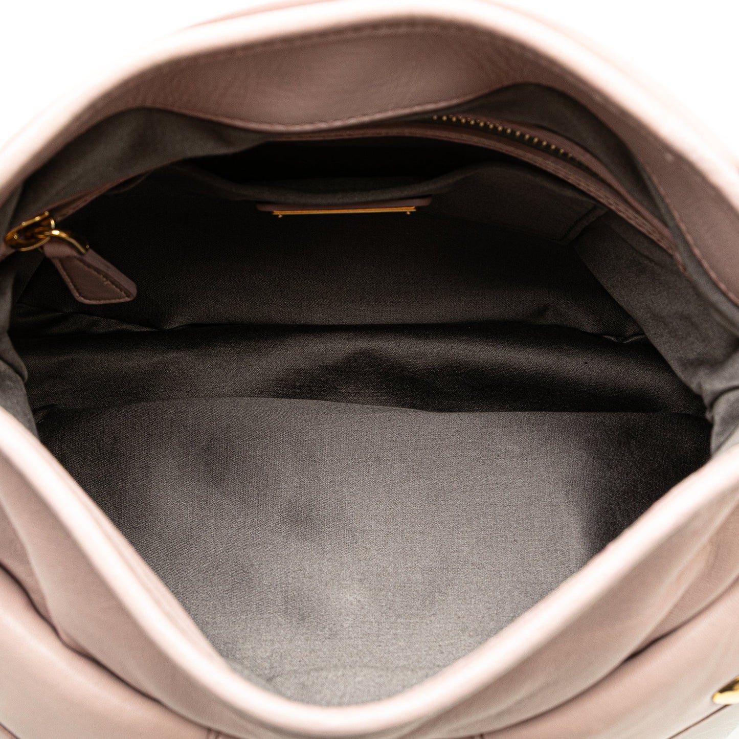 Miu Miu Matelasse Nappa Coffer Satchel Pink