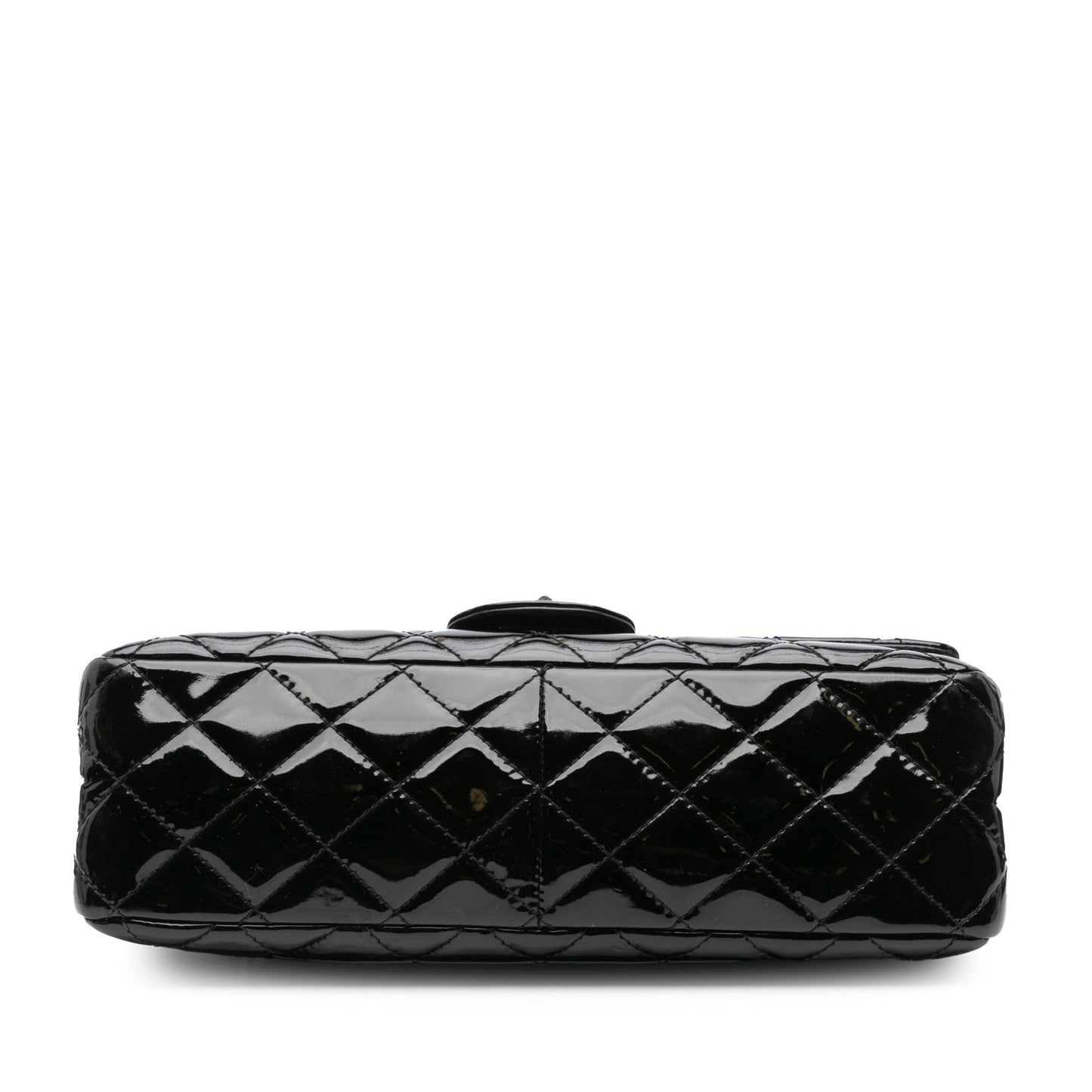 Chanel 2.55 Reissue Quilted Patent Double Flap 227 Black