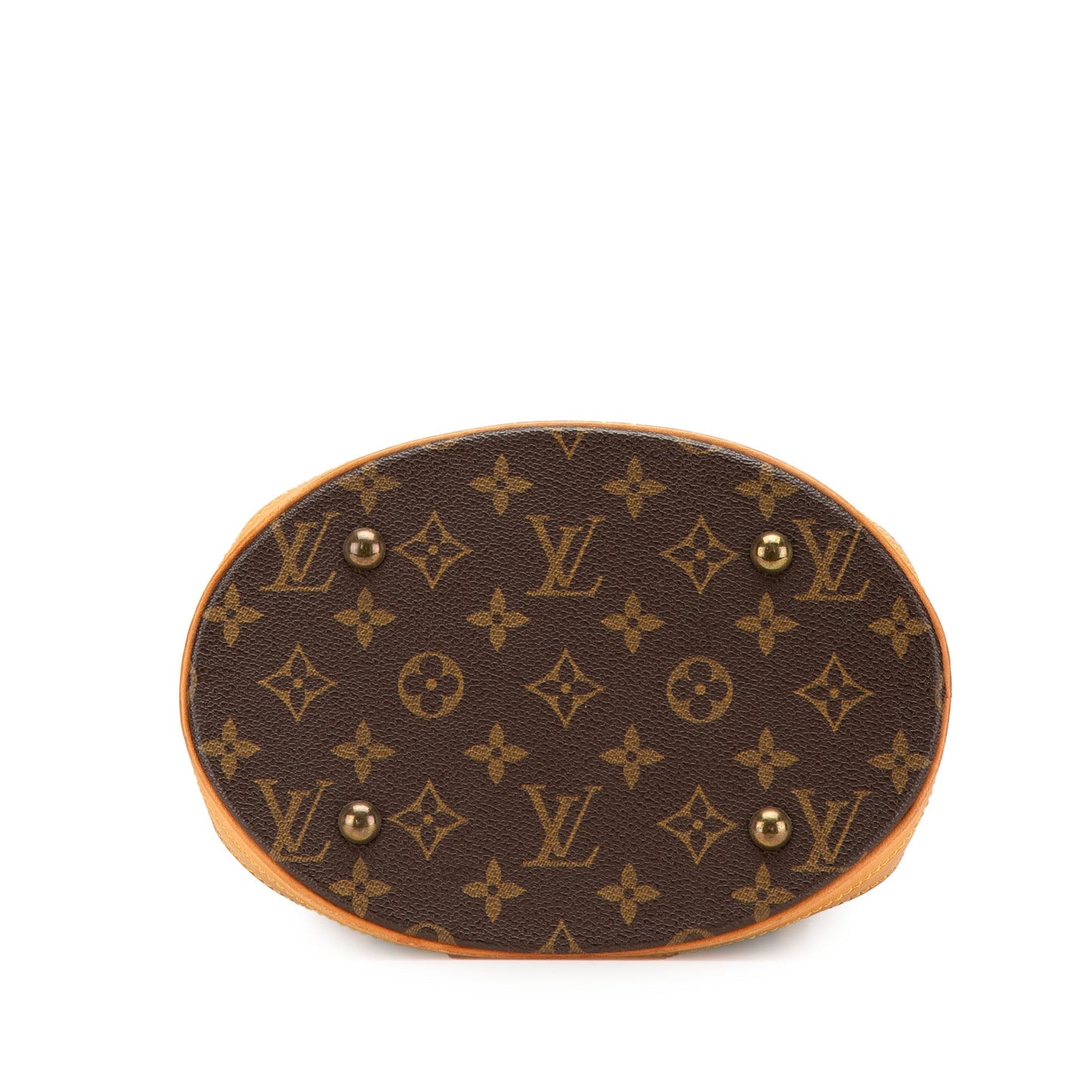 Louis Vuitton Monogram Petit Bucket Brown