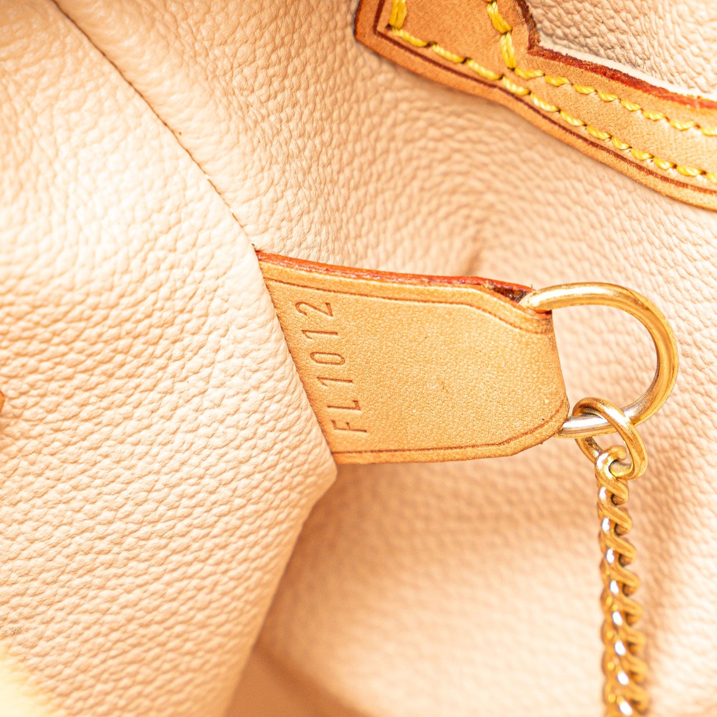 Louis Vuitton Monogram Petit Bucket Brown