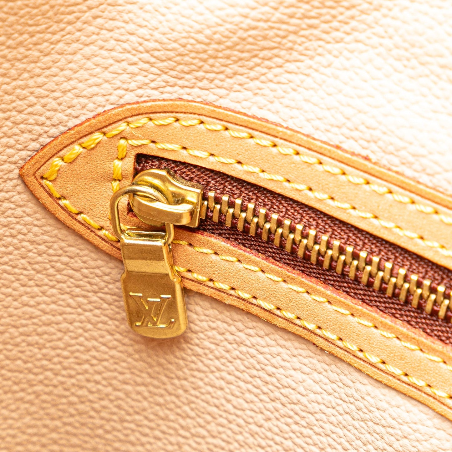 Louis Vuitton Monogram Petit Bucket Brown