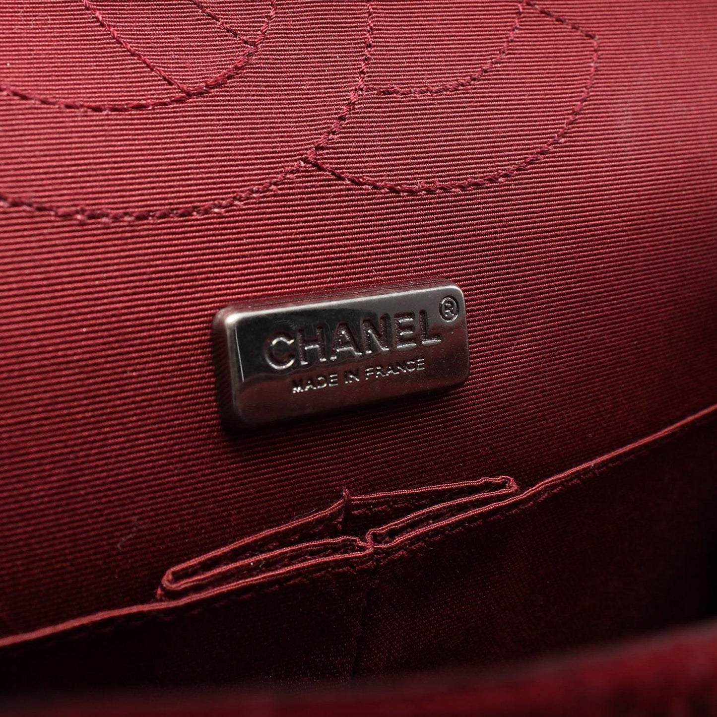Chanel Paris-Salzburg Reissue 2.55 Quilted Wool Double Flap 225 Red
