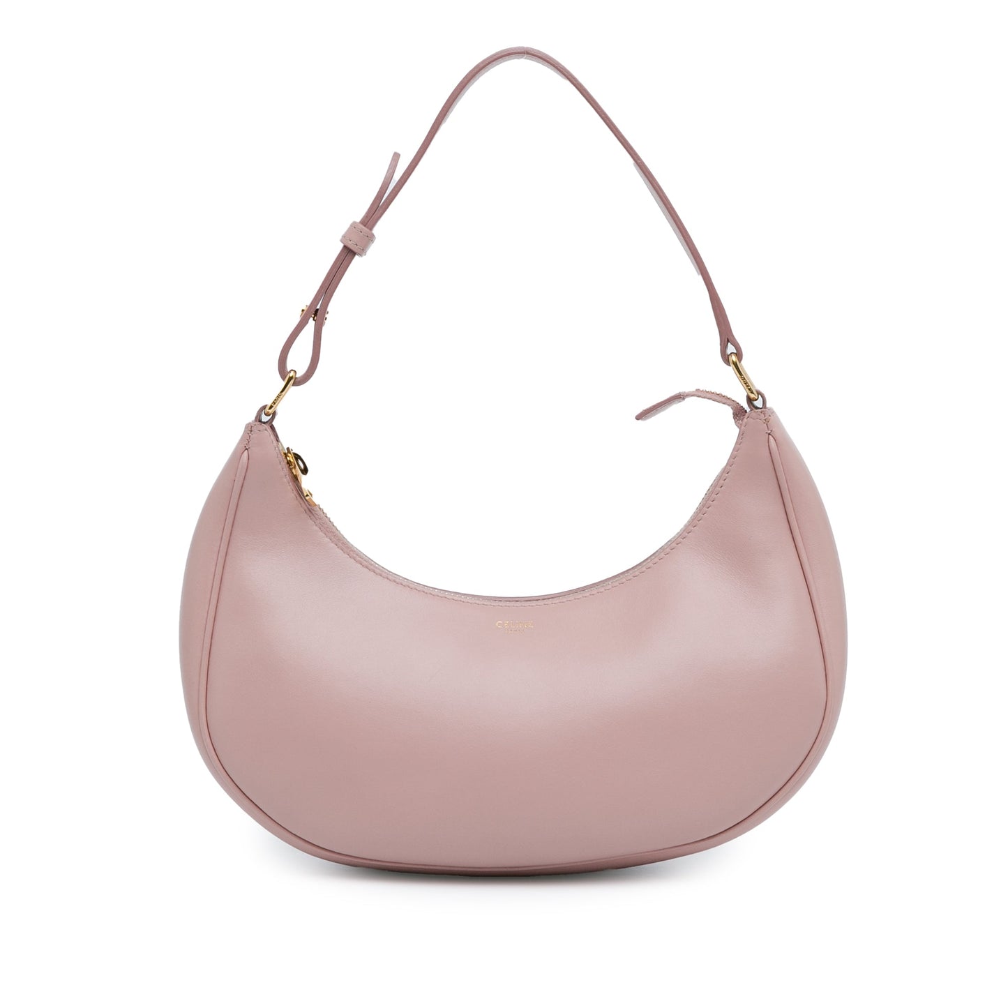 Celine Leather Ava Shoulder Bag Pink