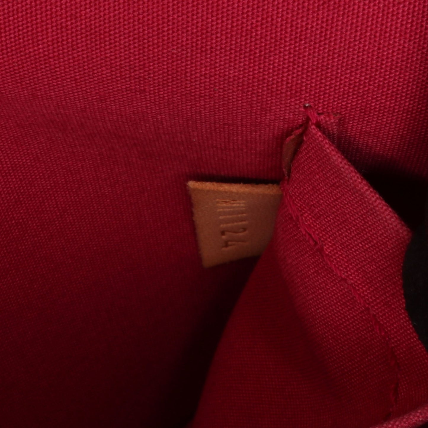 Louis Vuitton Monogram Vernis Alma PM Red