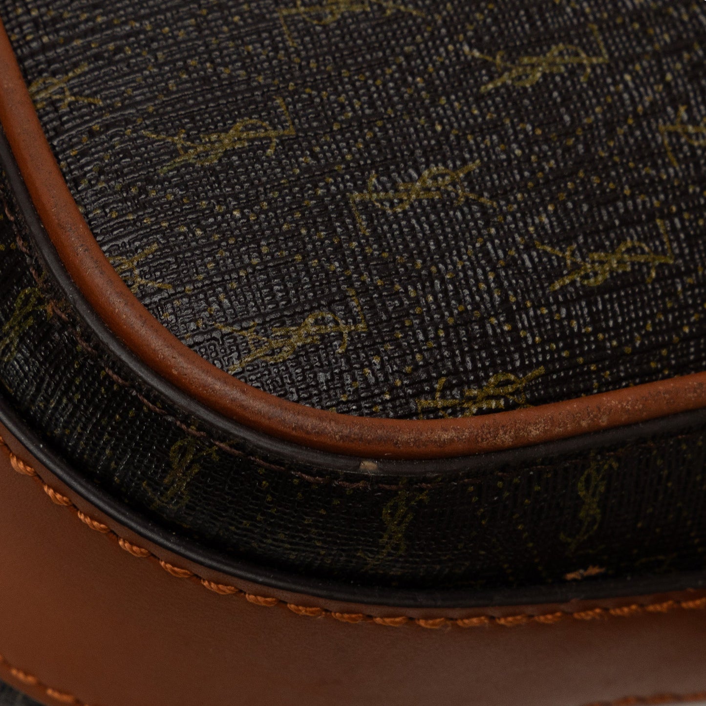 Saint Laurent Le Monogramme Camera Bag Brown