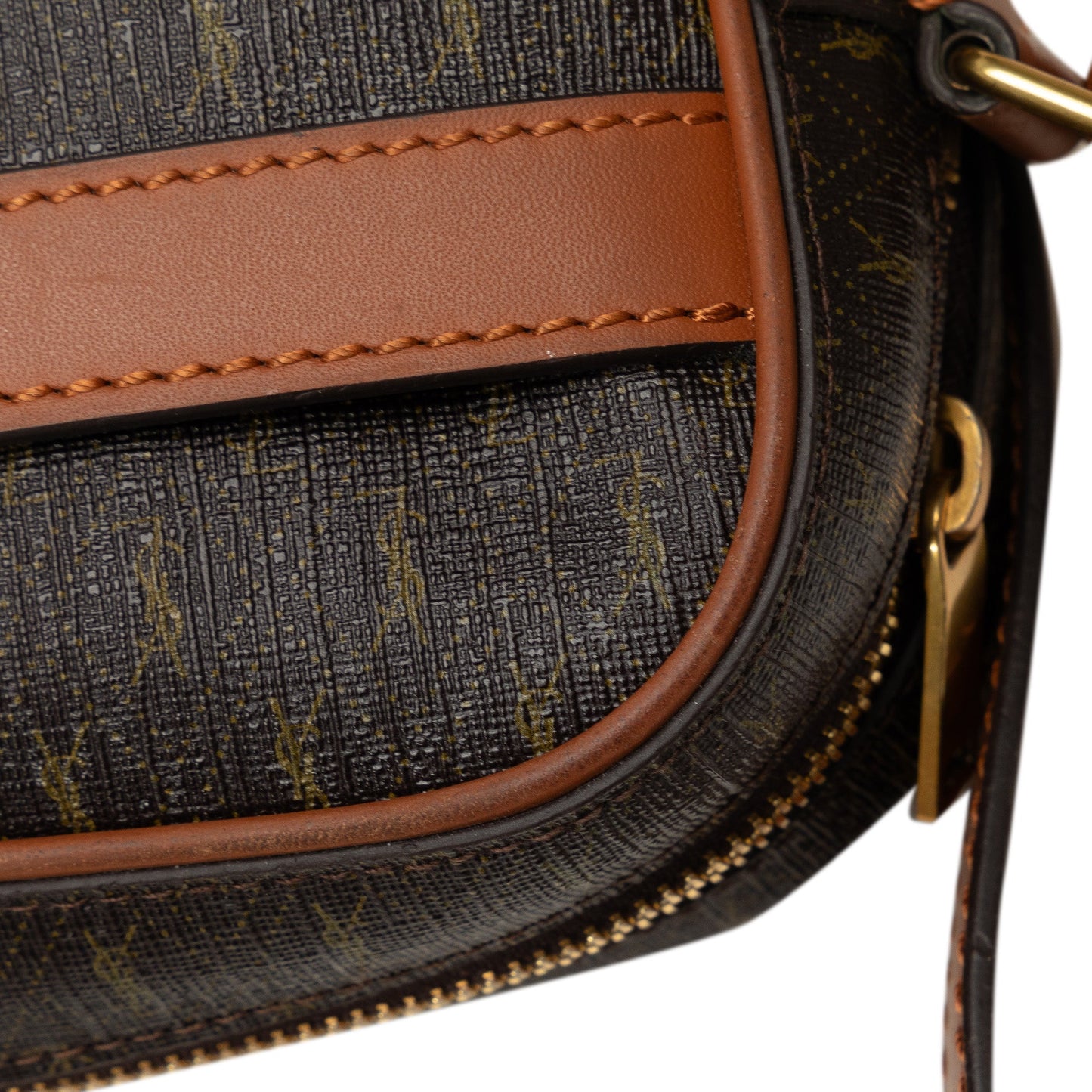 Saint Laurent Le Monogramme Camera Bag Brown