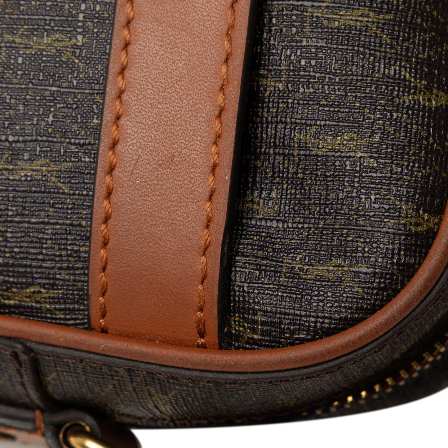 Saint Laurent Le Monogramme Camera Bag Brown