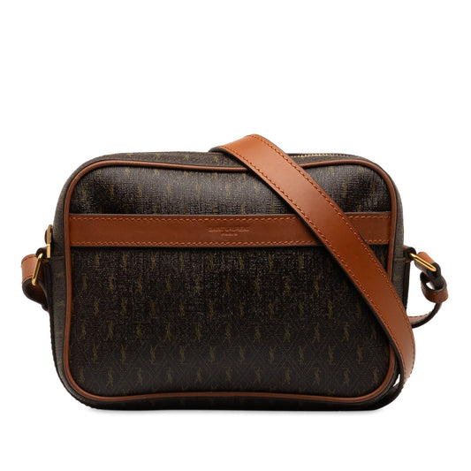 Saint Laurent Le Monogramme Camera Bag Brown