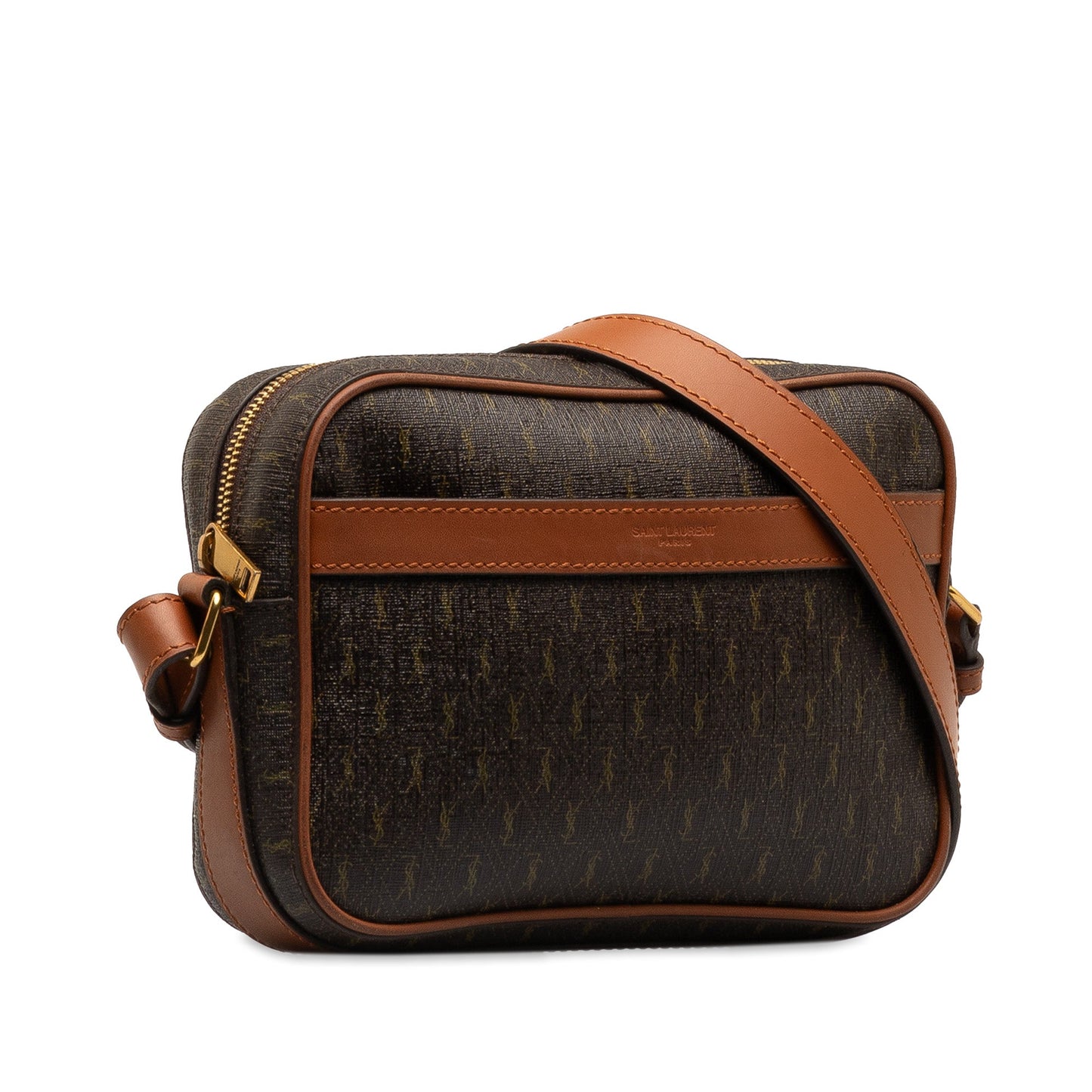 Saint Laurent Le Monogramme Camera Bag Brown