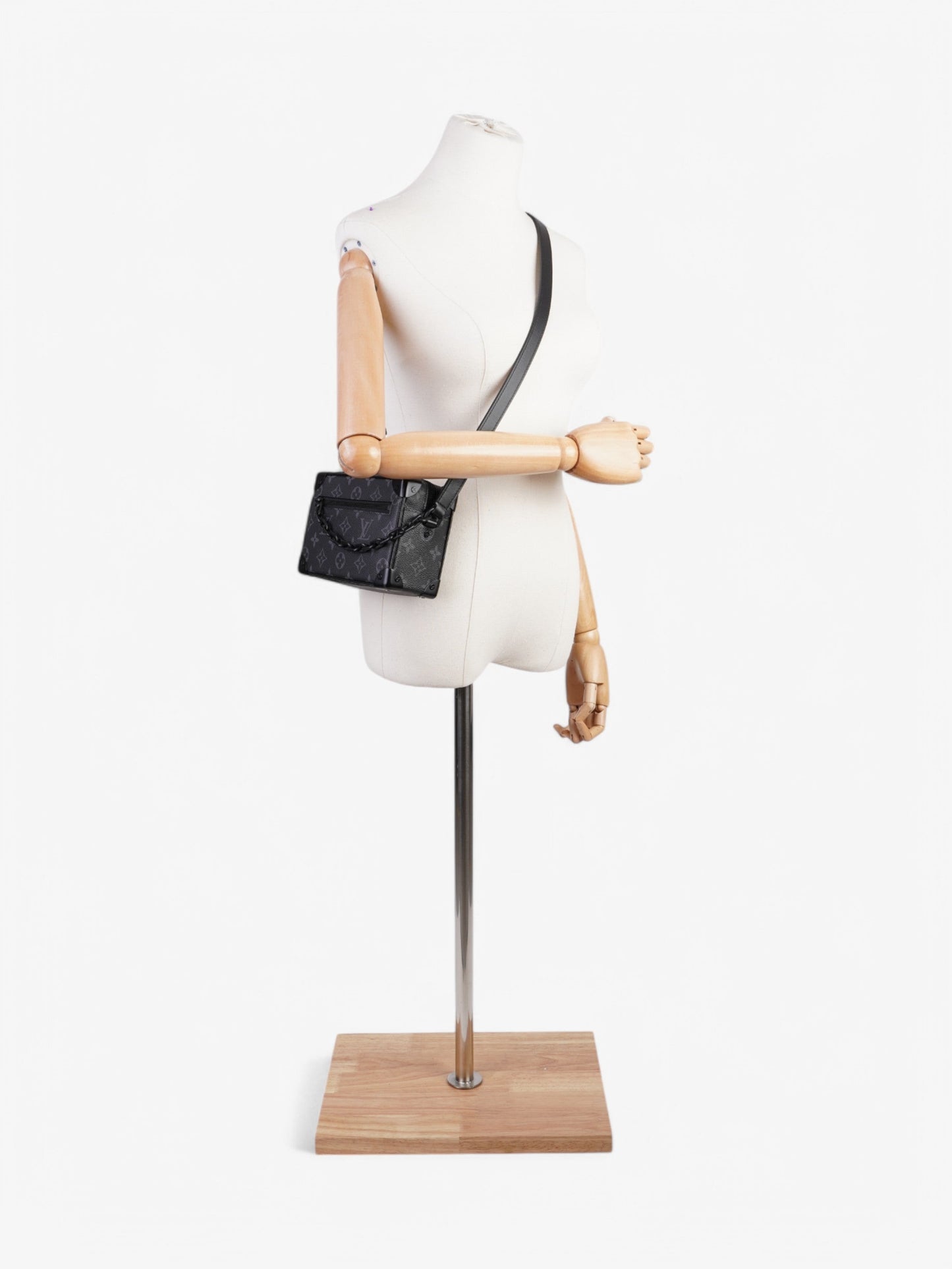 Louis Vuitton Soft Trunk Monogram Eclipse Coated Canvas Mini