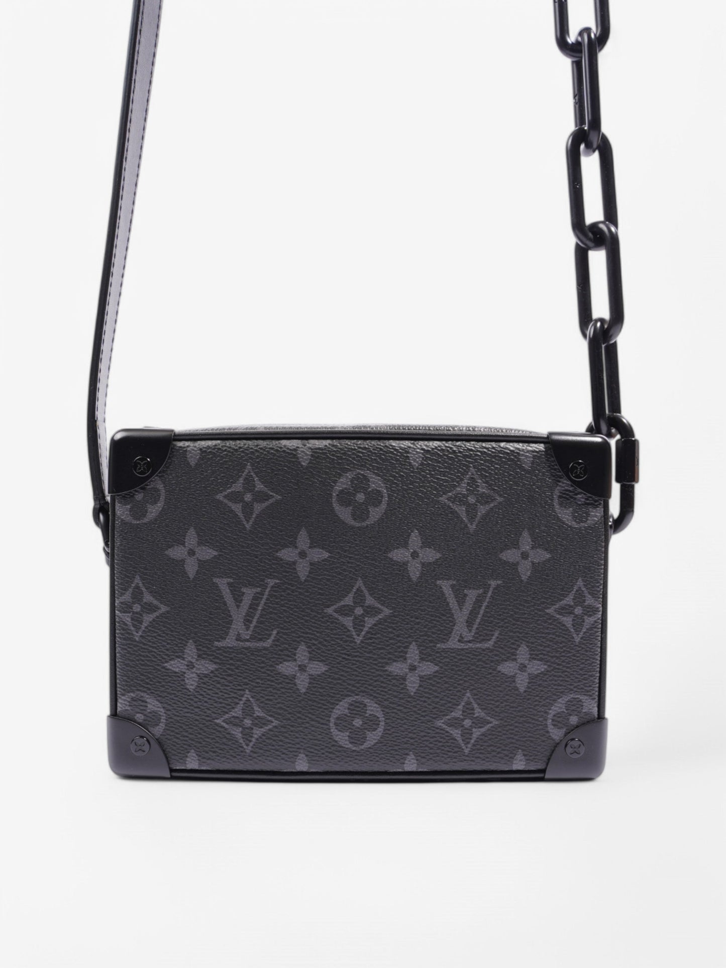 Louis Vuitton Soft Trunk Monogram Eclipse Coated Canvas Mini