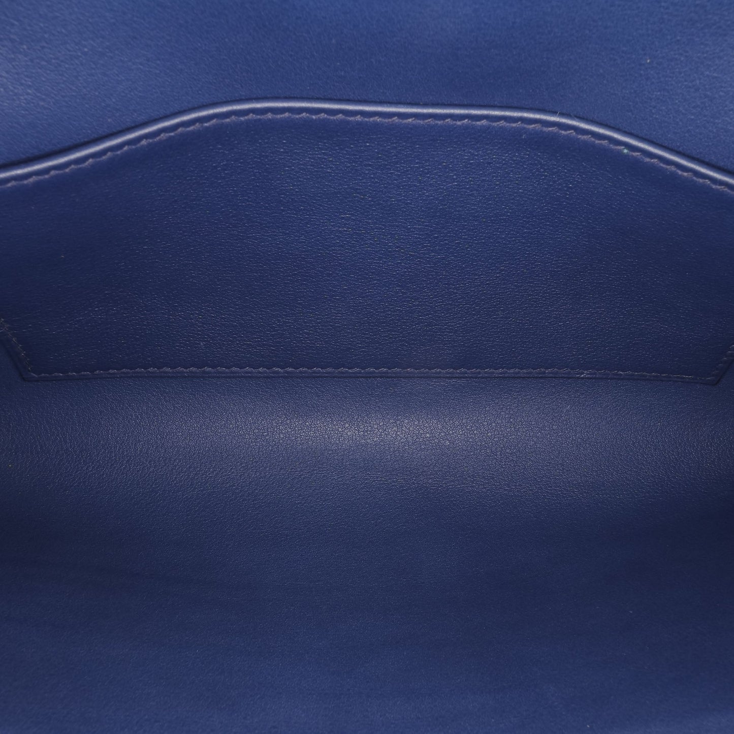 Hermès Chevre Mysore Medor Clutch 23 Blue
