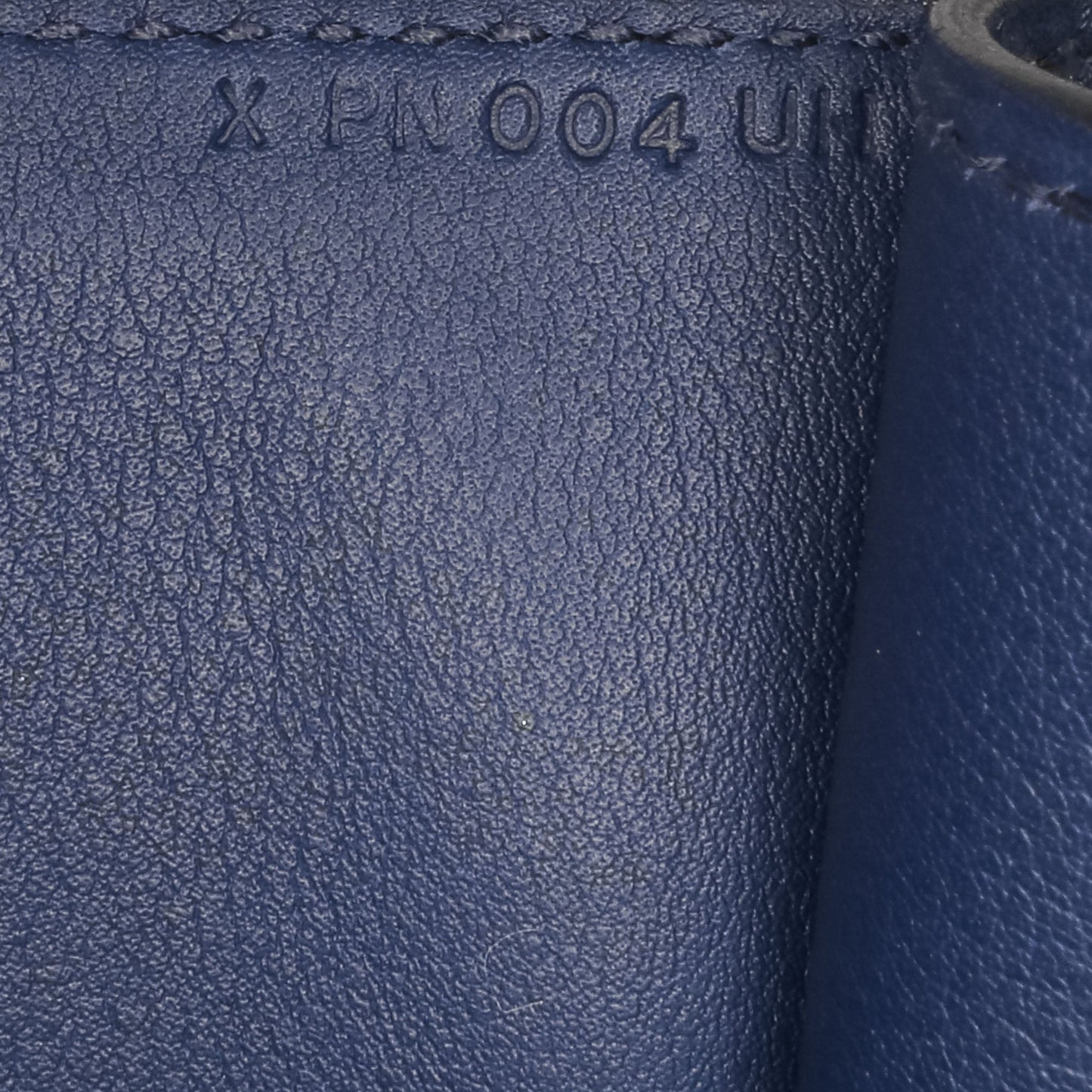 Hermès Chevre Mysore Medor Clutch 23 Blue