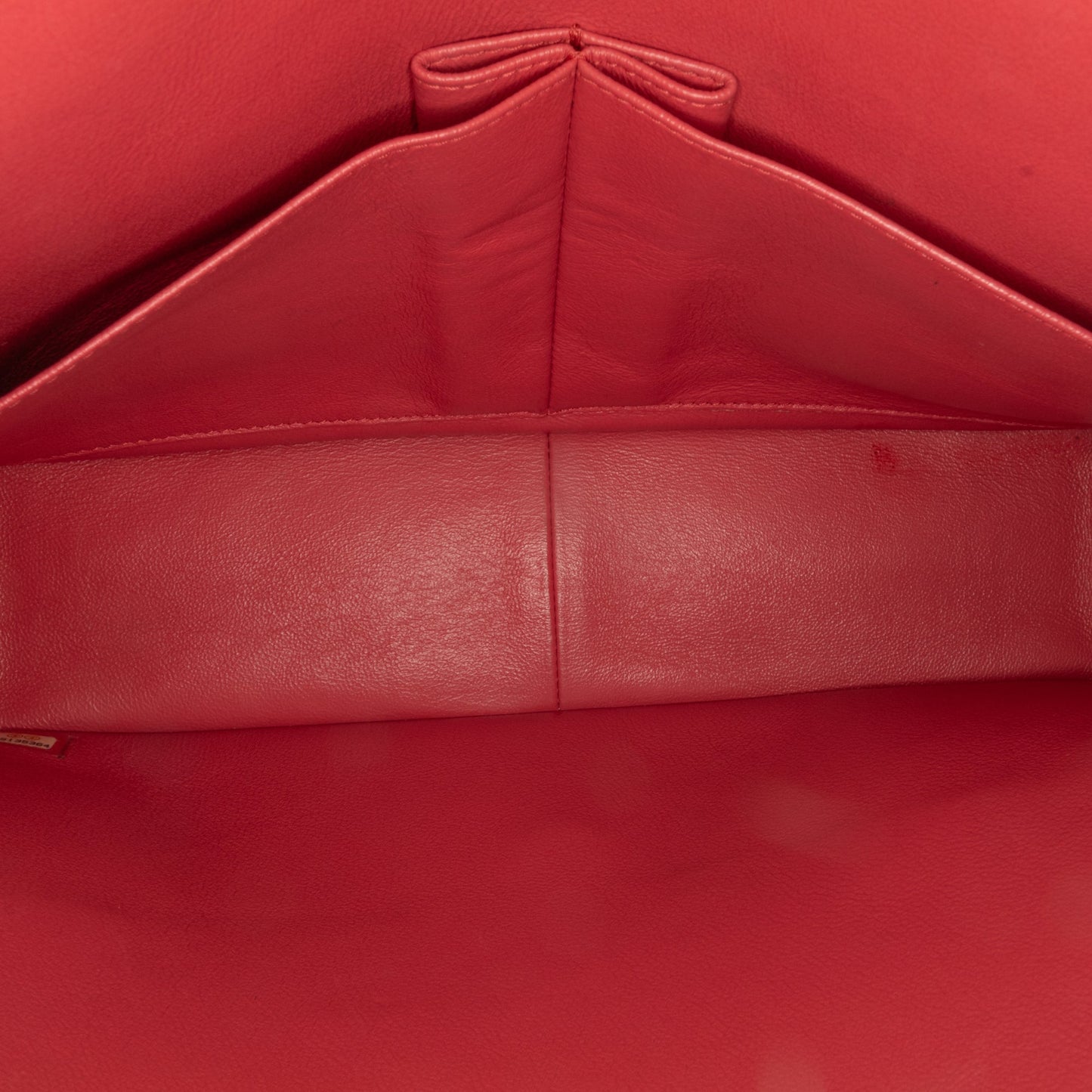 Chanel Jumbo Classic Lambskin Double Flap Red