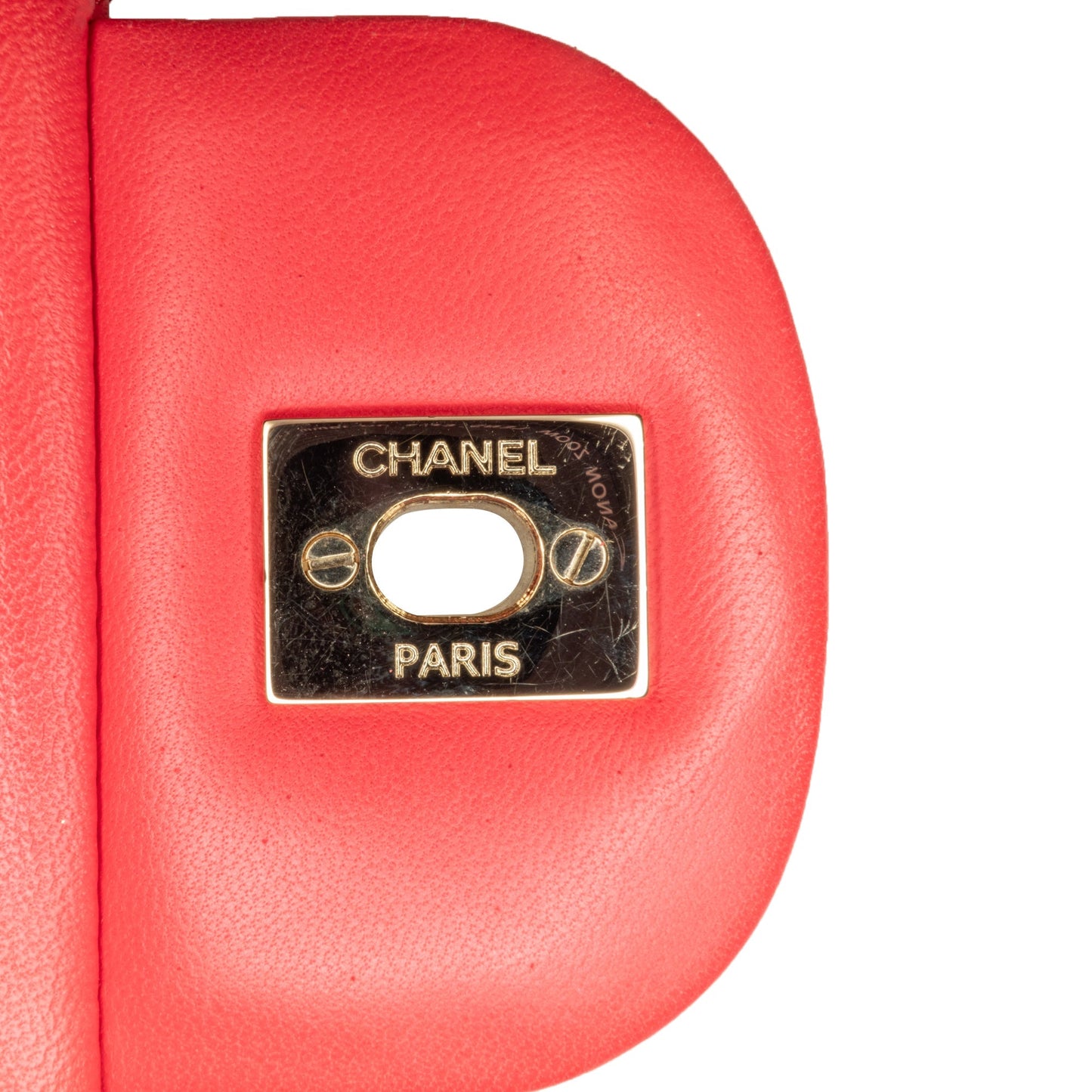 Chanel Jumbo Classic Lambskin Double Flap Red