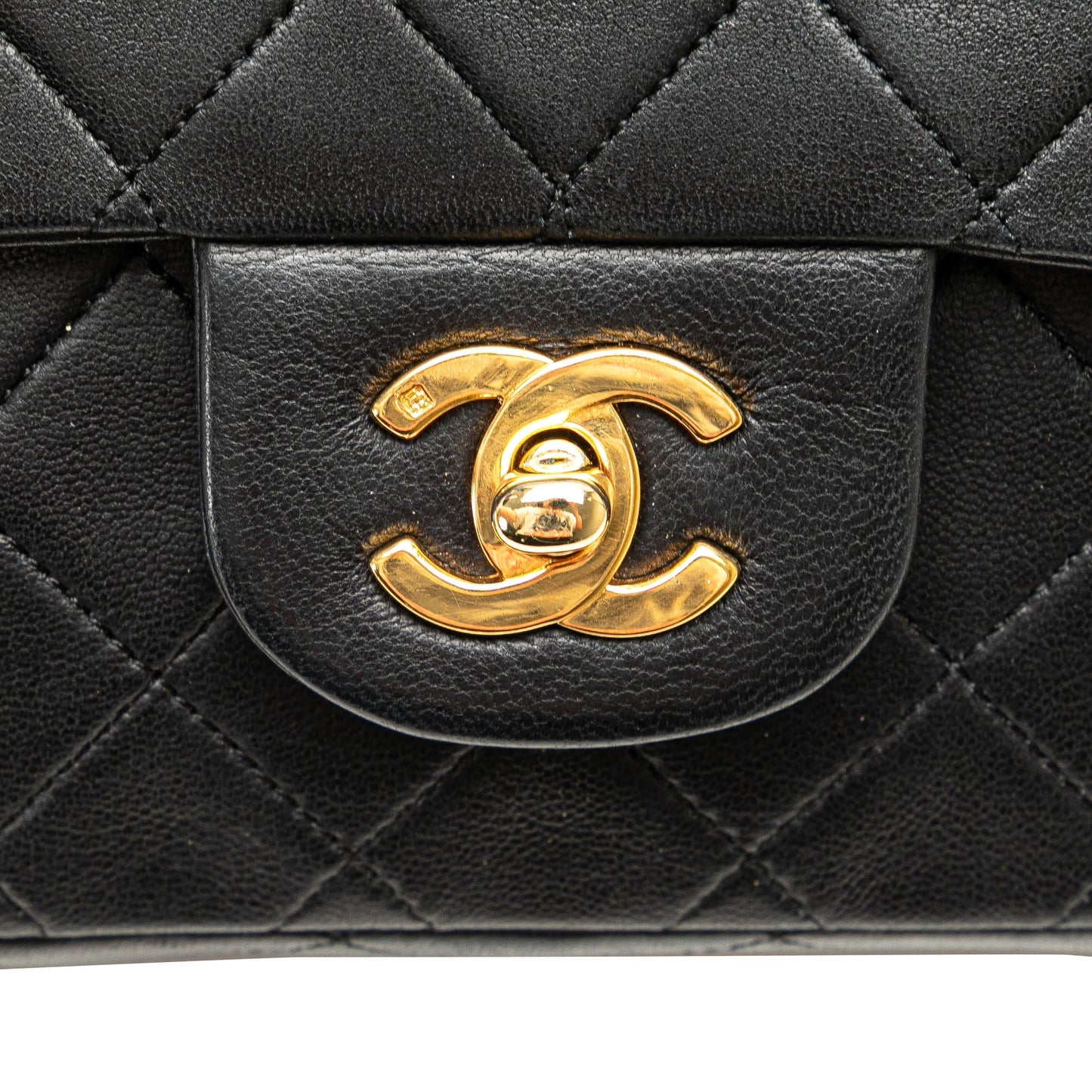 Chanel Medium Classic Lambskin Double Flap Black