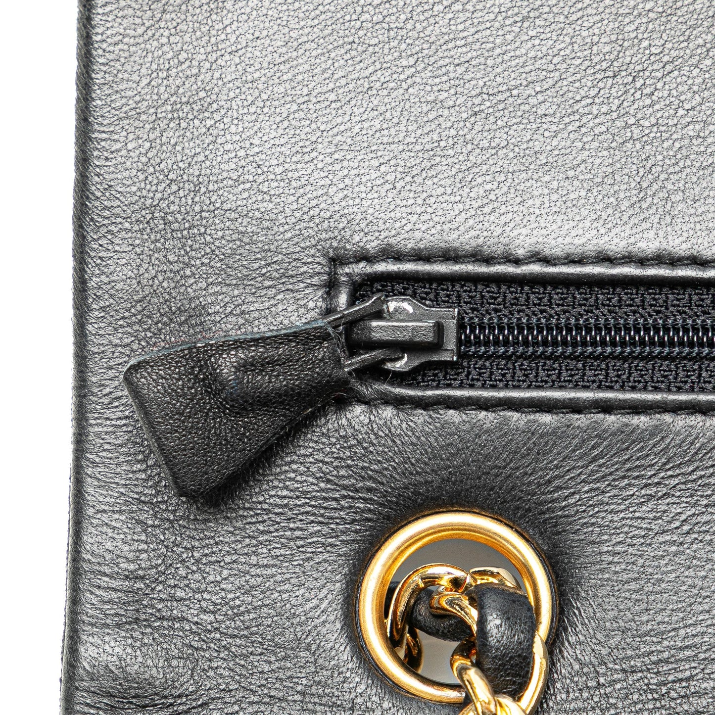 Chanel Medium Classic Lambskin Double Flap Black