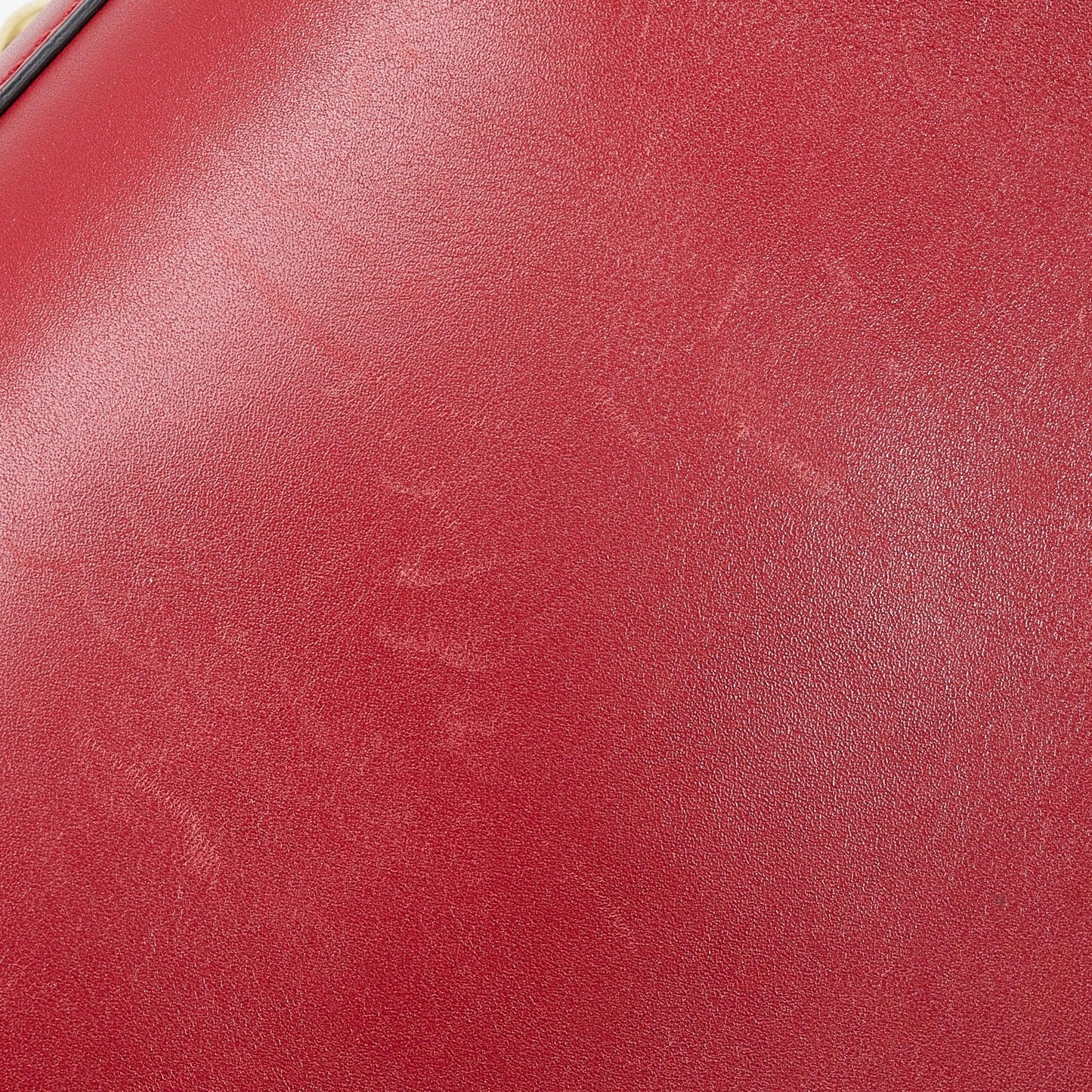 Gucci Sylvie Web Top Handle Satchel Red