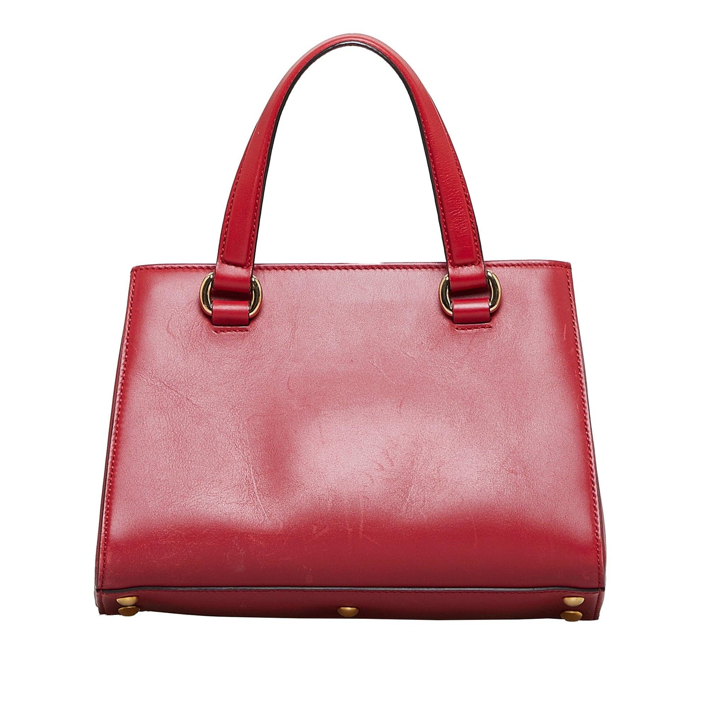 Gucci Sylvie Web Top Handle Satchel Red