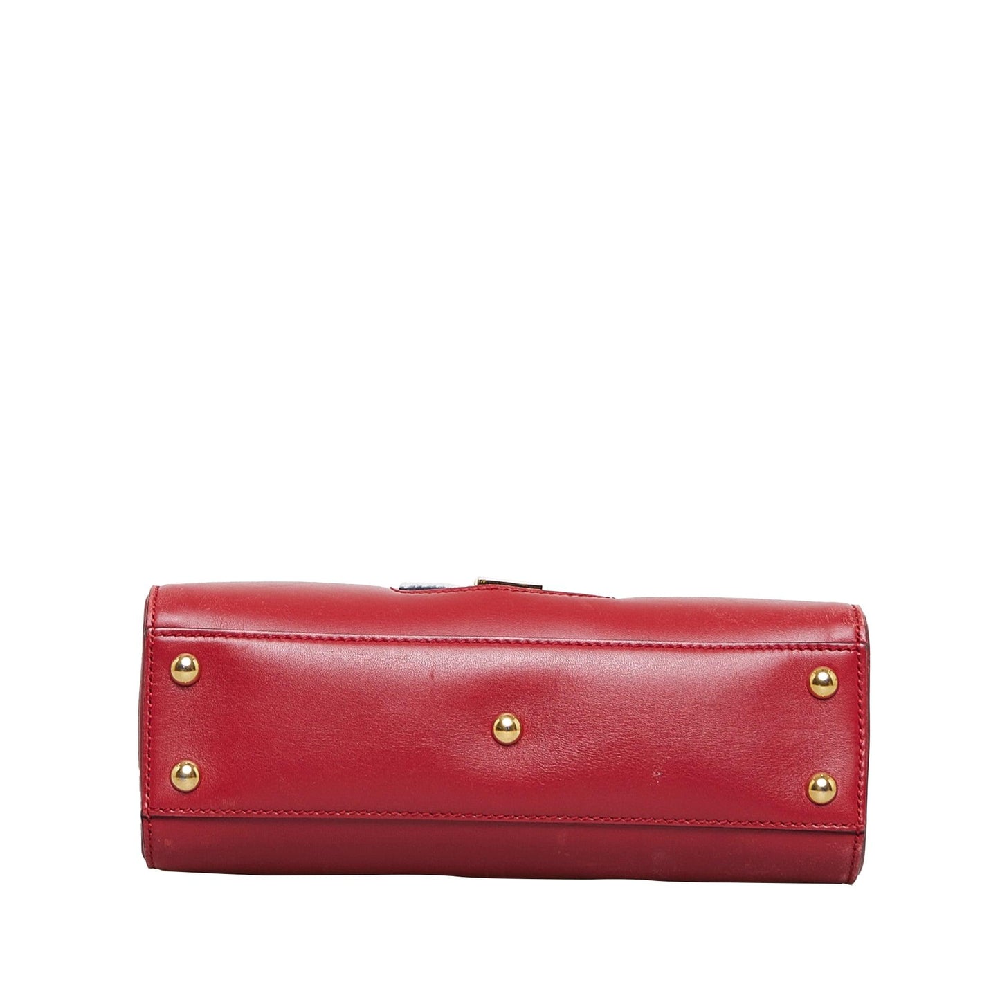 Gucci Sylvie Web Top Handle Satchel Red