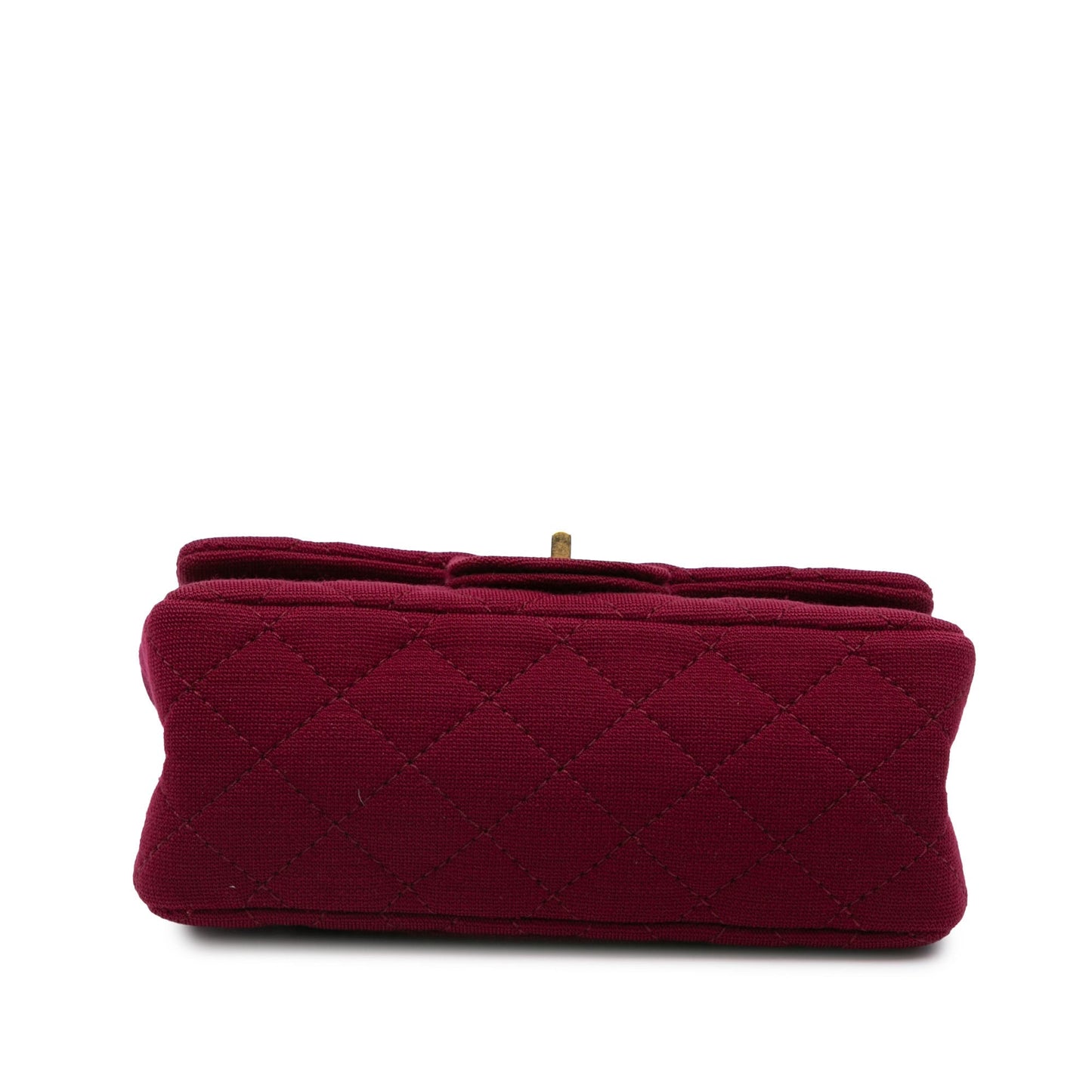 Chanel 2.55 Reissue Mini Quilted Jersey Double Flap Red