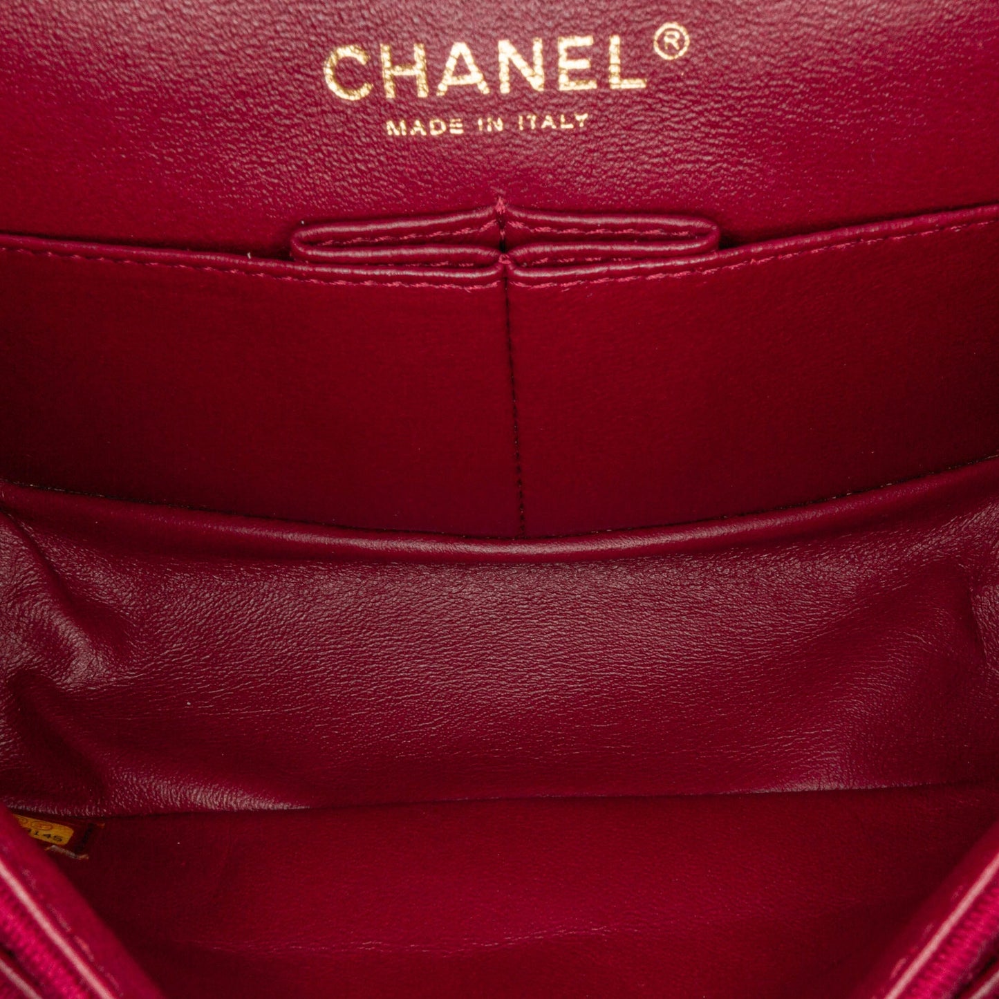 Chanel 2.55 Reissue Mini Quilted Jersey Double Flap Red