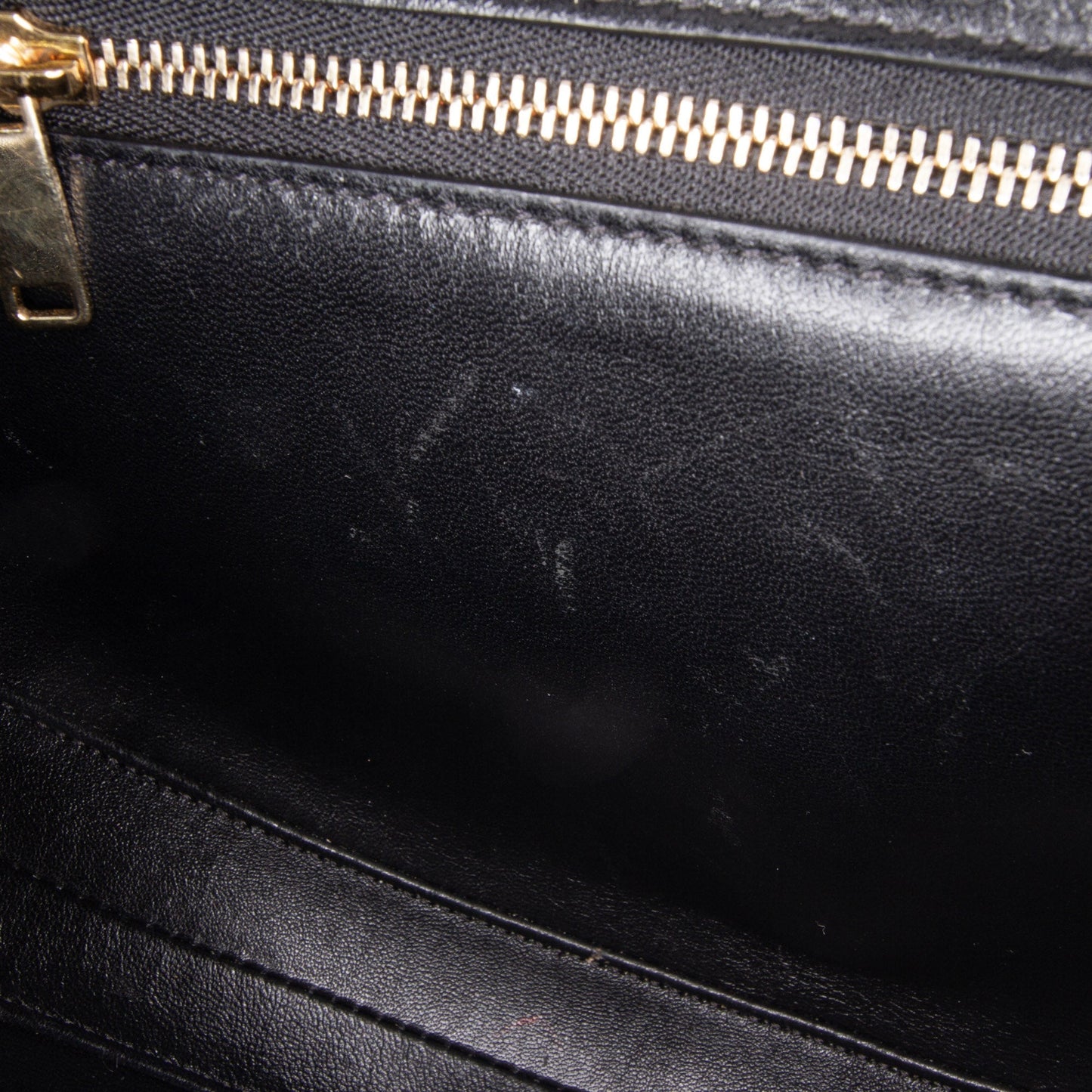 Celine Medium Leather Besace 16 Crossbody Black