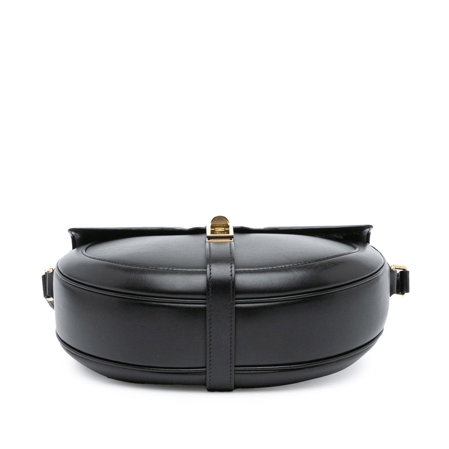 Celine Medium Leather Besace 16 Crossbody Black