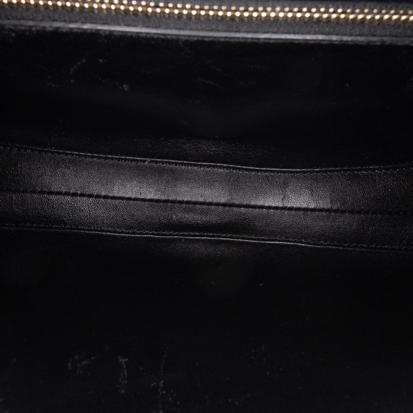 Celine Medium Leather Besace 16 Crossbody Black